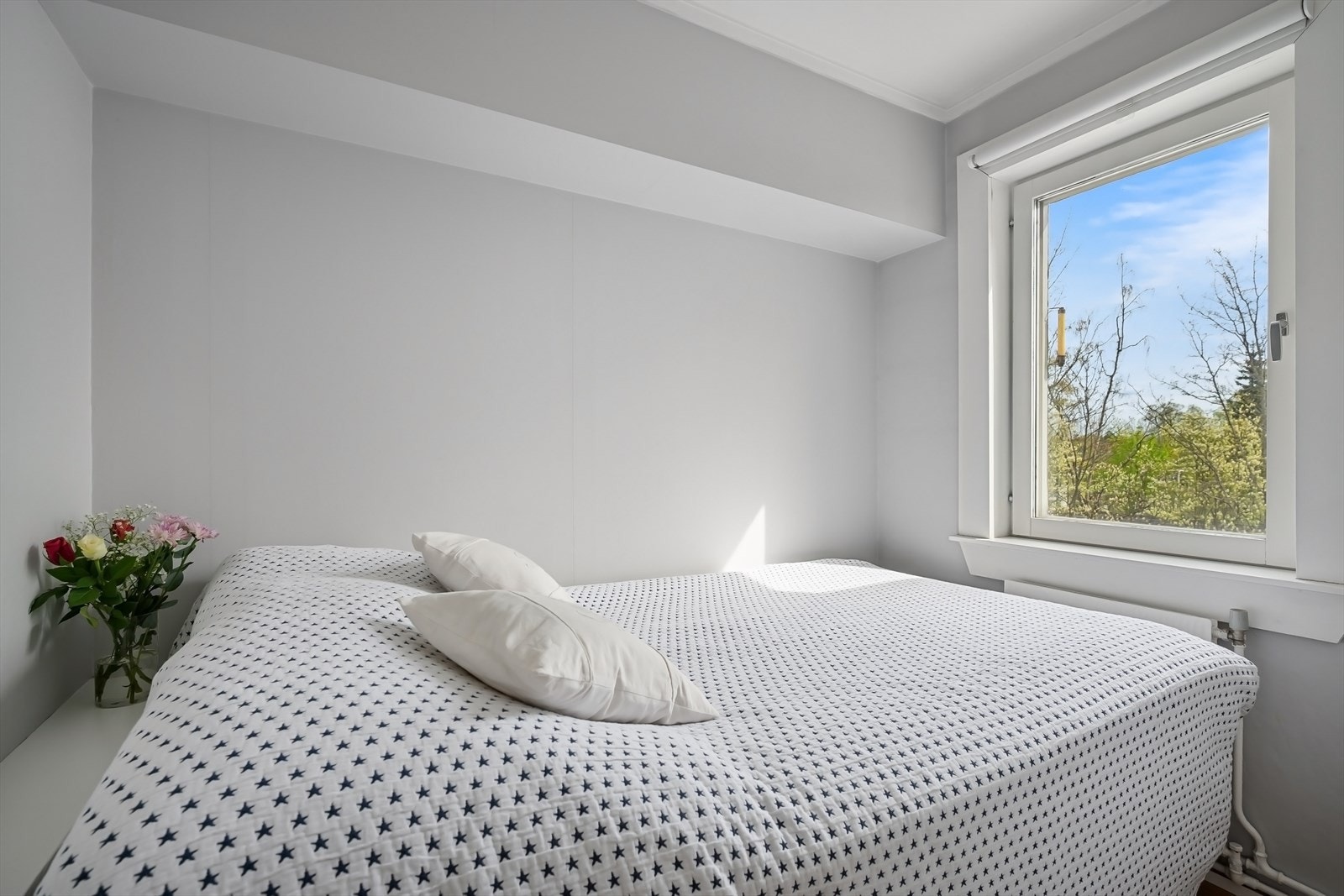 Soverom med plass til dobbeltseng. Galleribilde