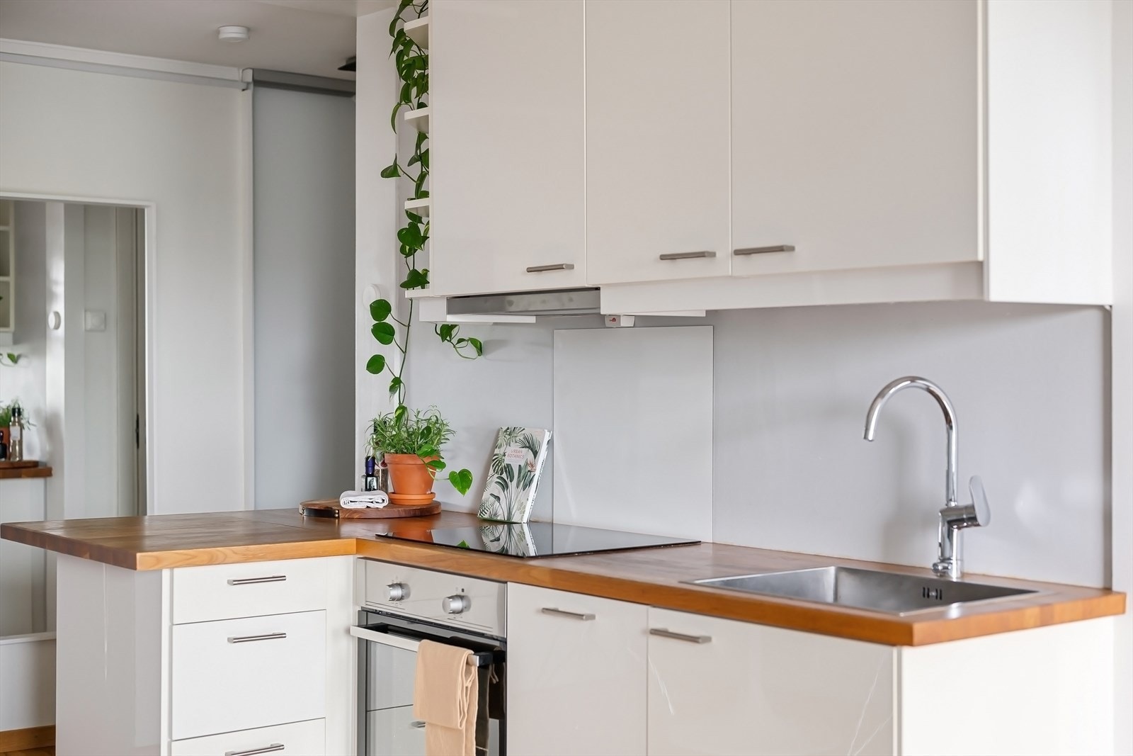 Integrert stekeovn, platetopp og oppvaskmaskin. Galleribilde