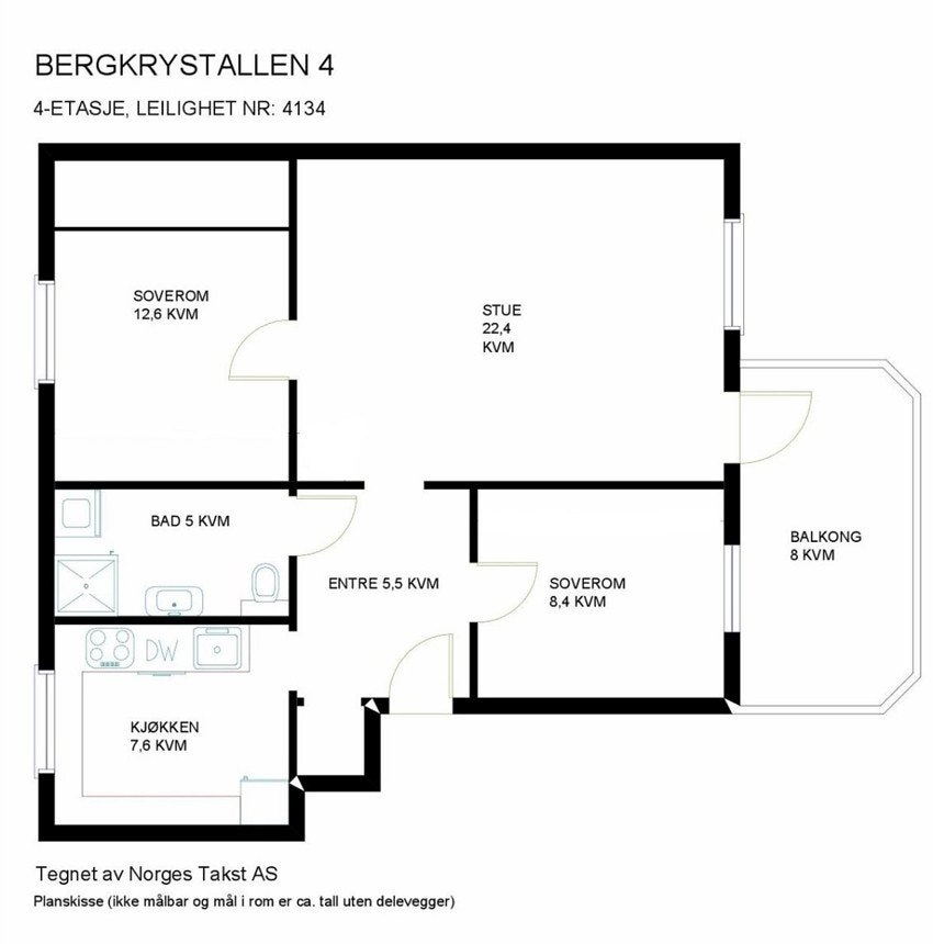 Planskisse. Galleribilde