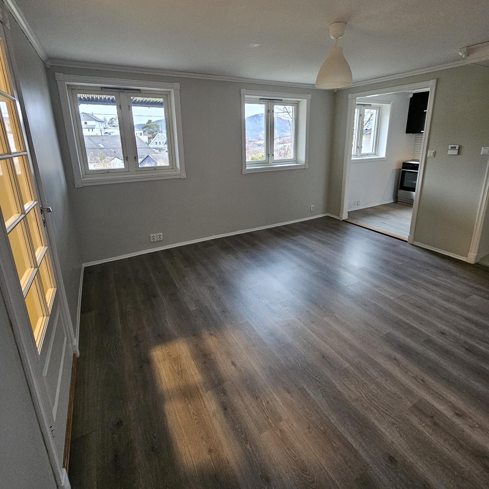 Utsikt fra stue Galleribilde