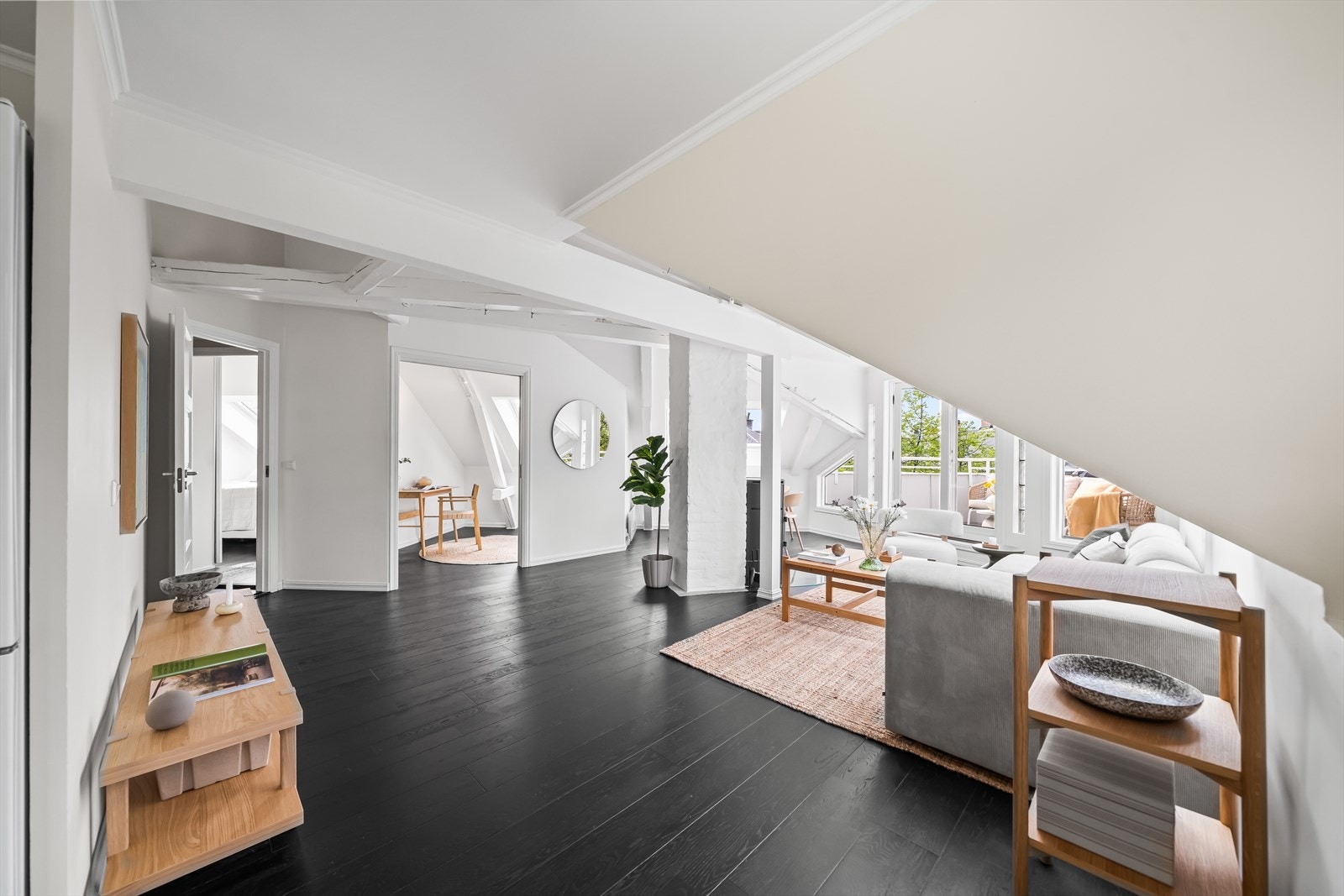 Leiligheten ble overflateoppusset med en flott finish i 2025. Galleribilde