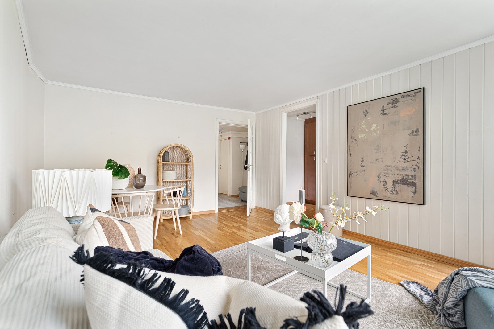 Boligen ligger fint til i et veldrevet borettslag. Galleribilde