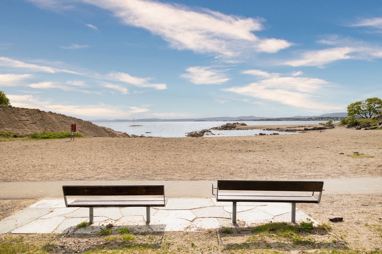 Kyststien rundt Bygdøy byr på fine turstier gjennom vakker natur. Galleribilde