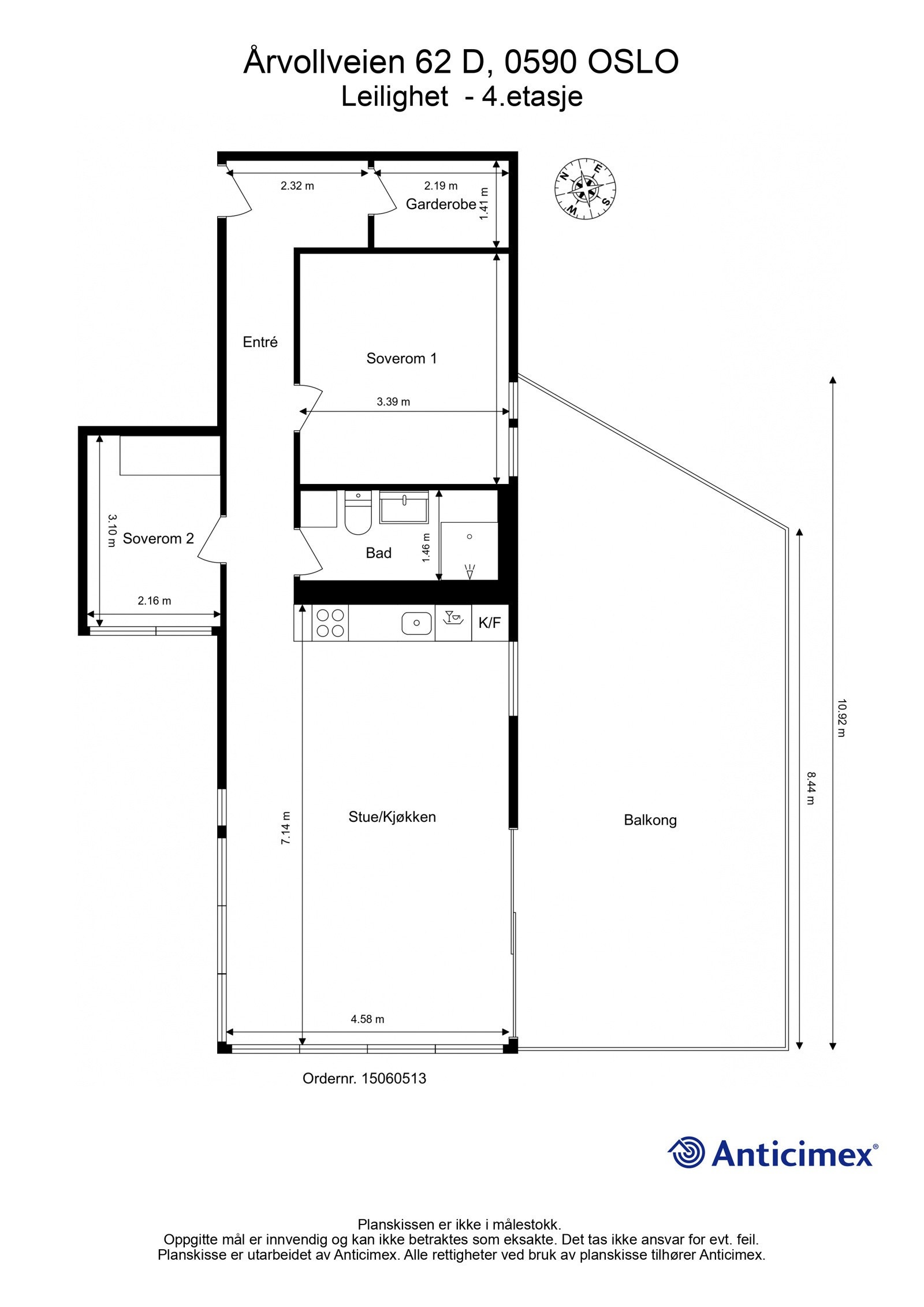 Planskisse. Galleribilde