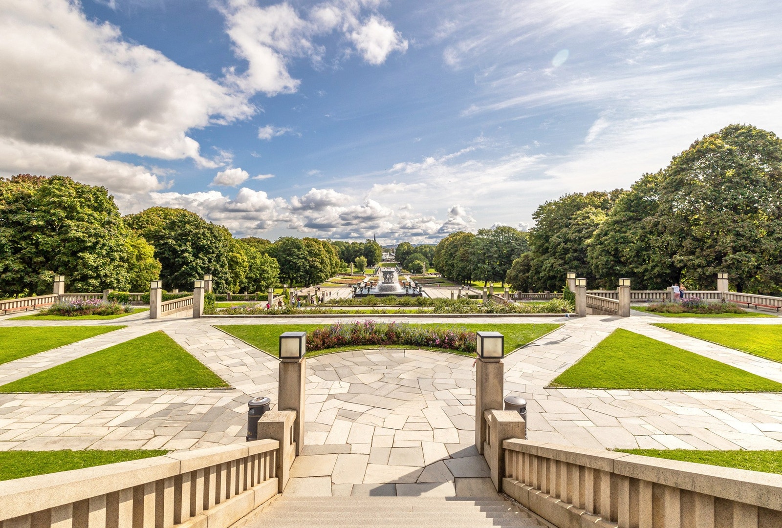 Fantastiske turmuligheter i Frognerparken. Galleribilde