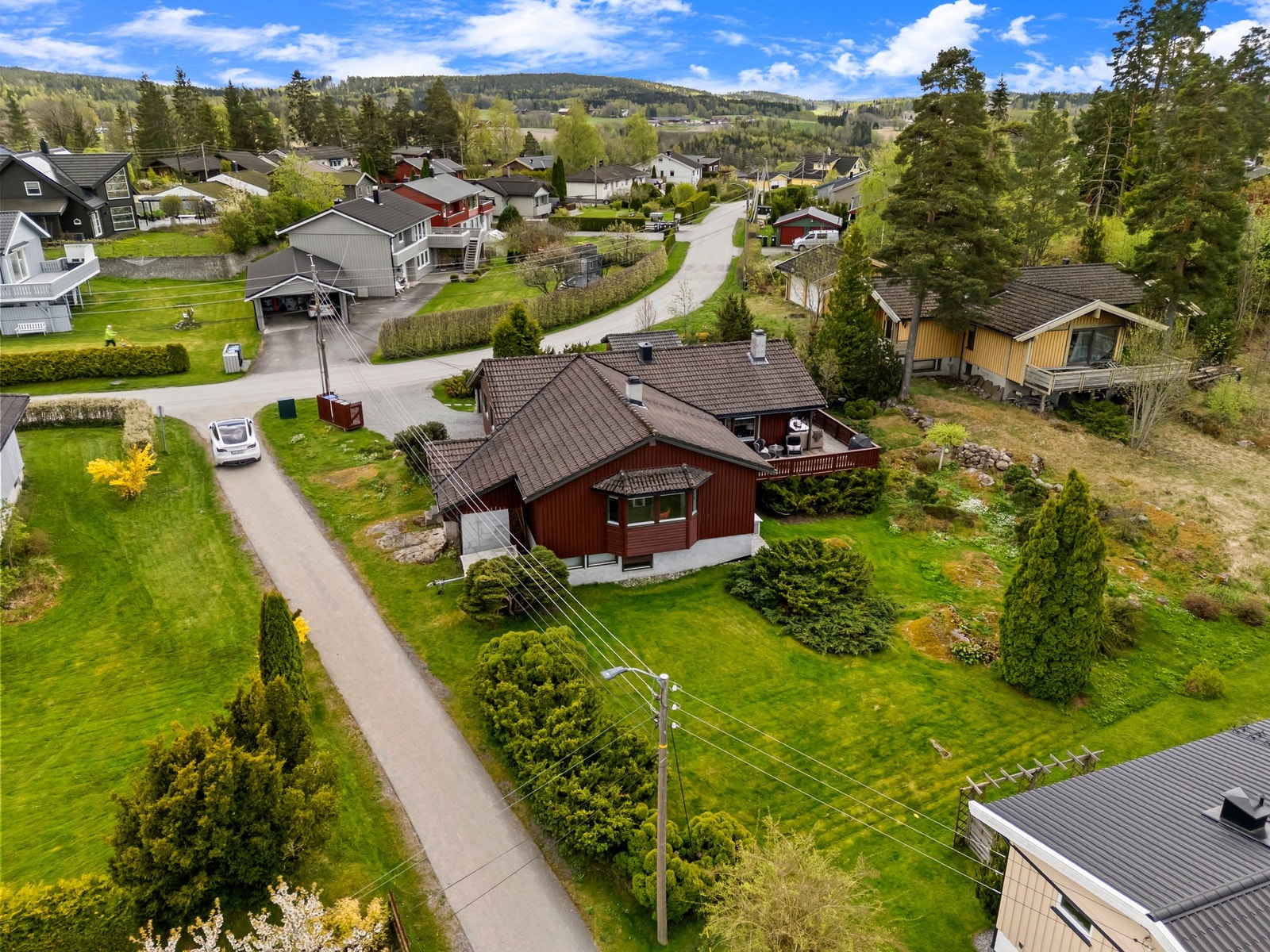Dronebilde. Galleribilde
