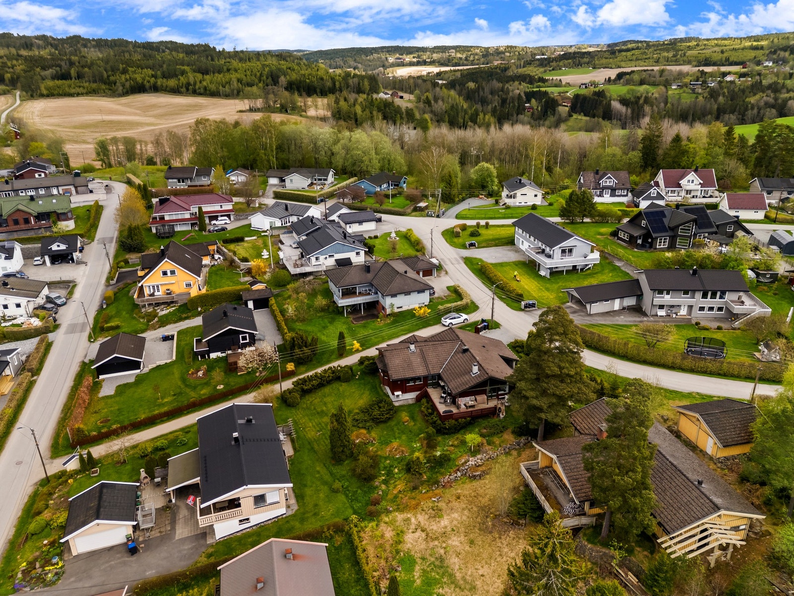 Dronebilde. Galleribilde