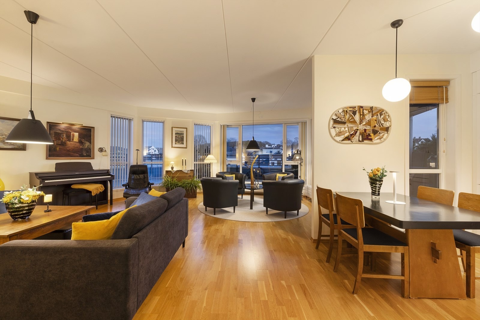 Kveldsstemning Galleribilde