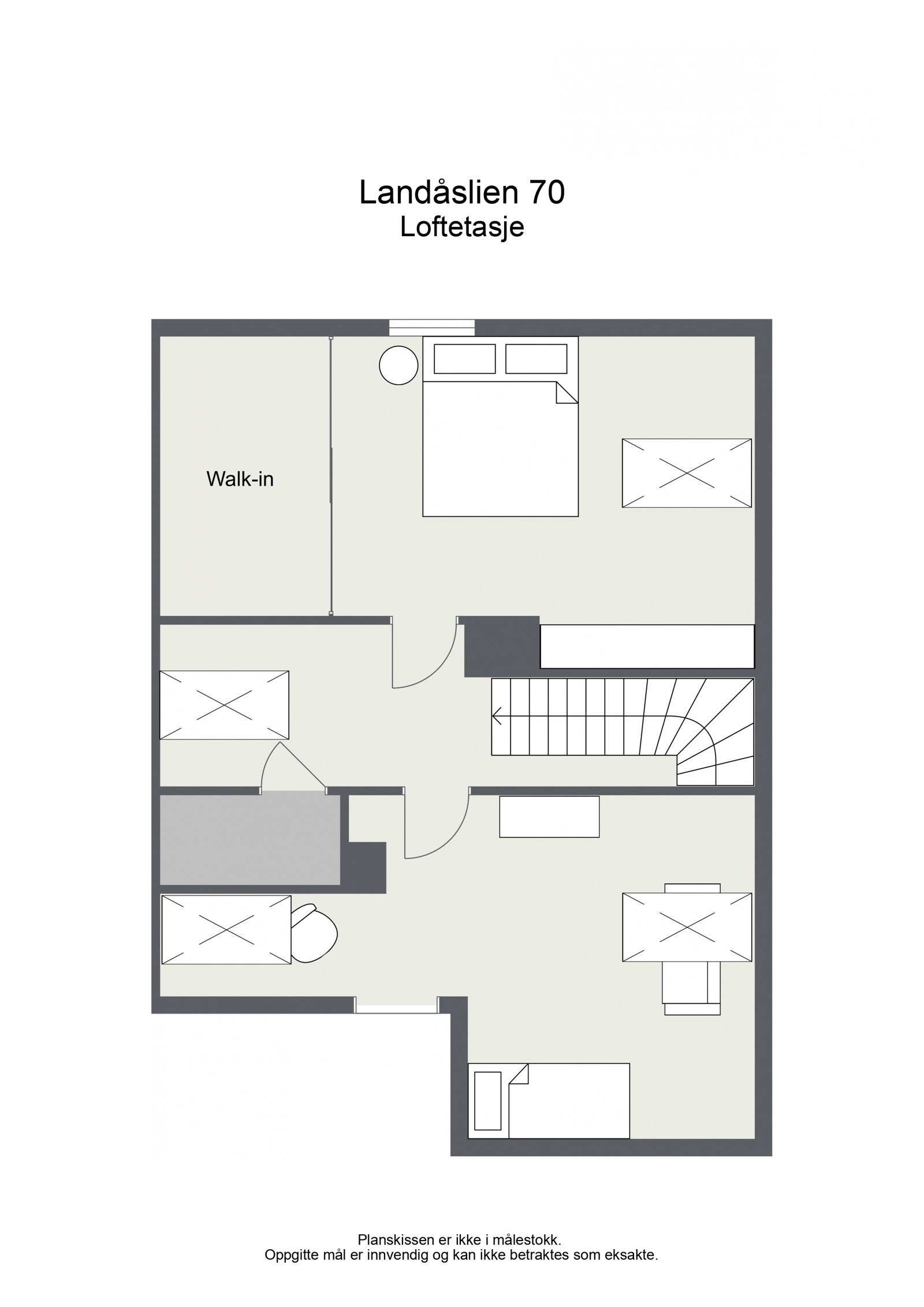 Leiligheten går over to plan og har en optimal planløsning. Galleribilde