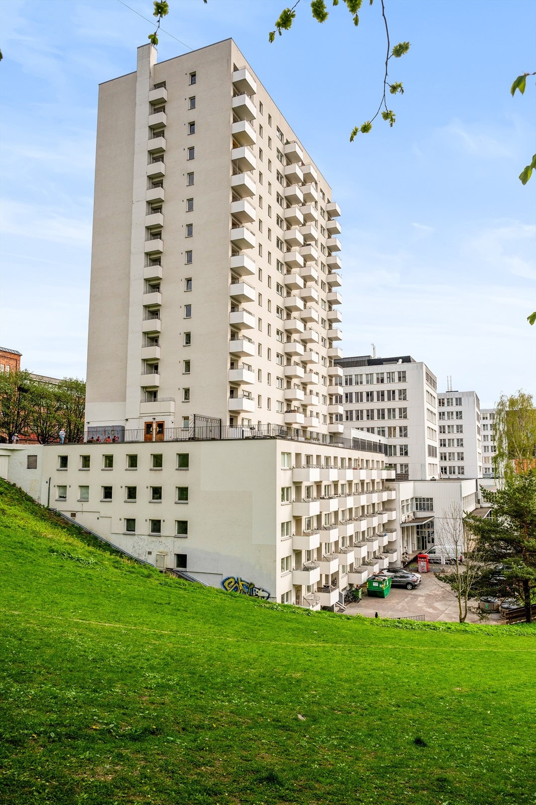 Byggets fasade Galleribilde