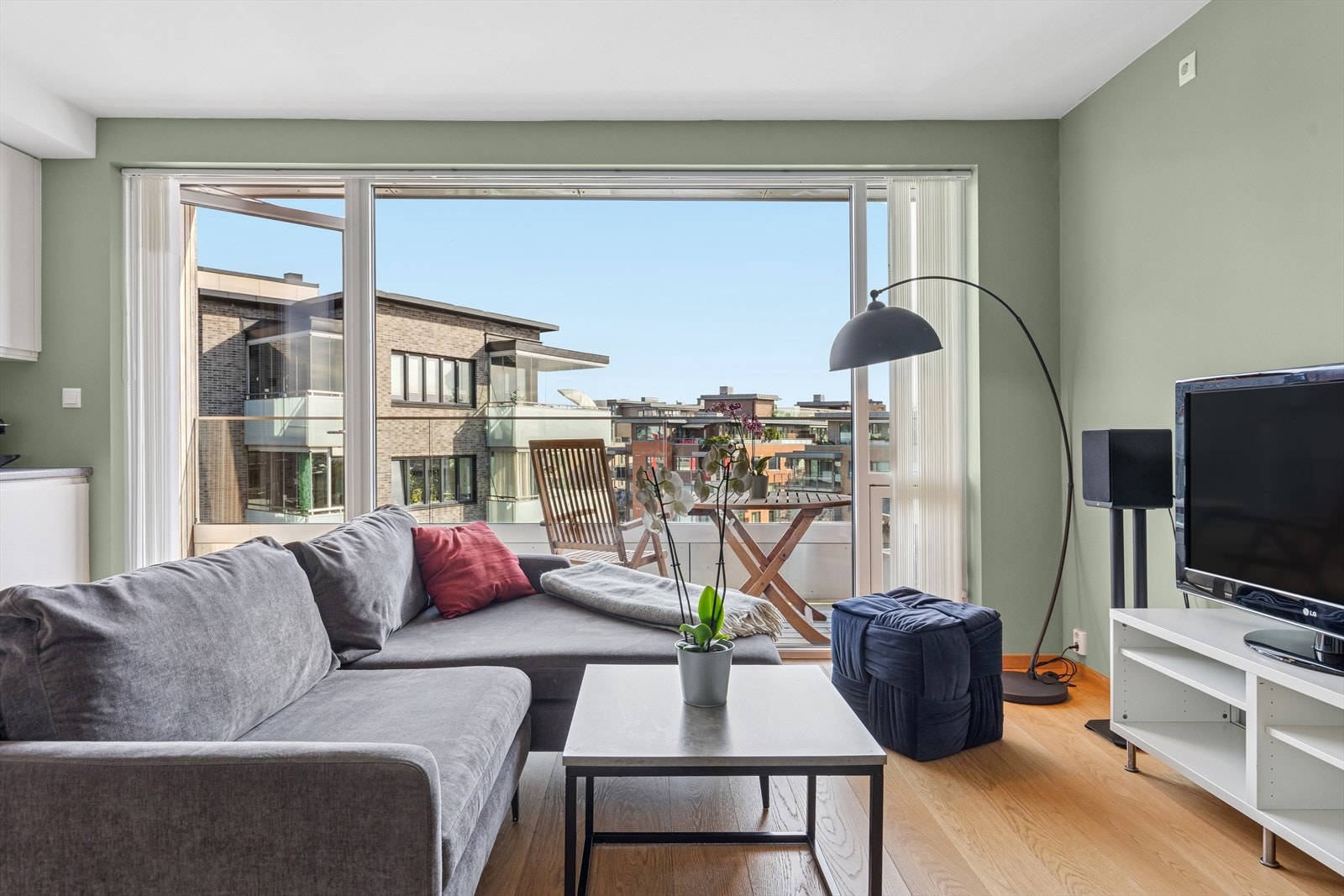 Leiligheten har en smart og fin planløsning. Galleribilde