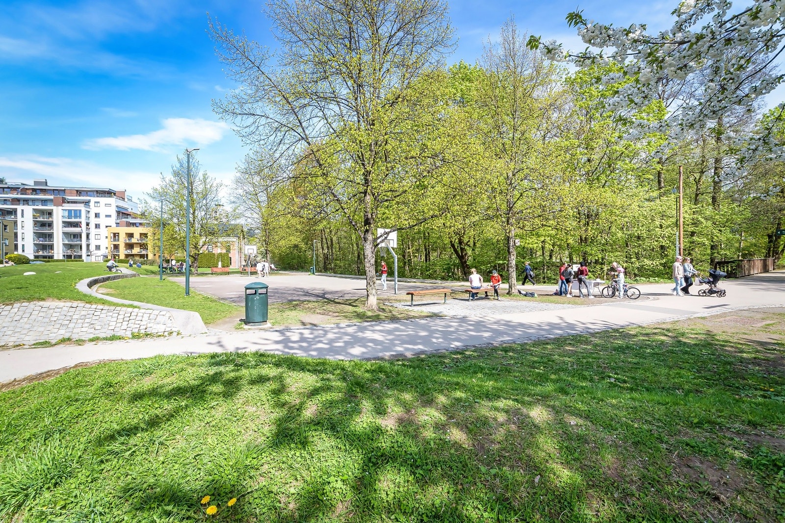 Flotte grønne friområder. Galleribilde