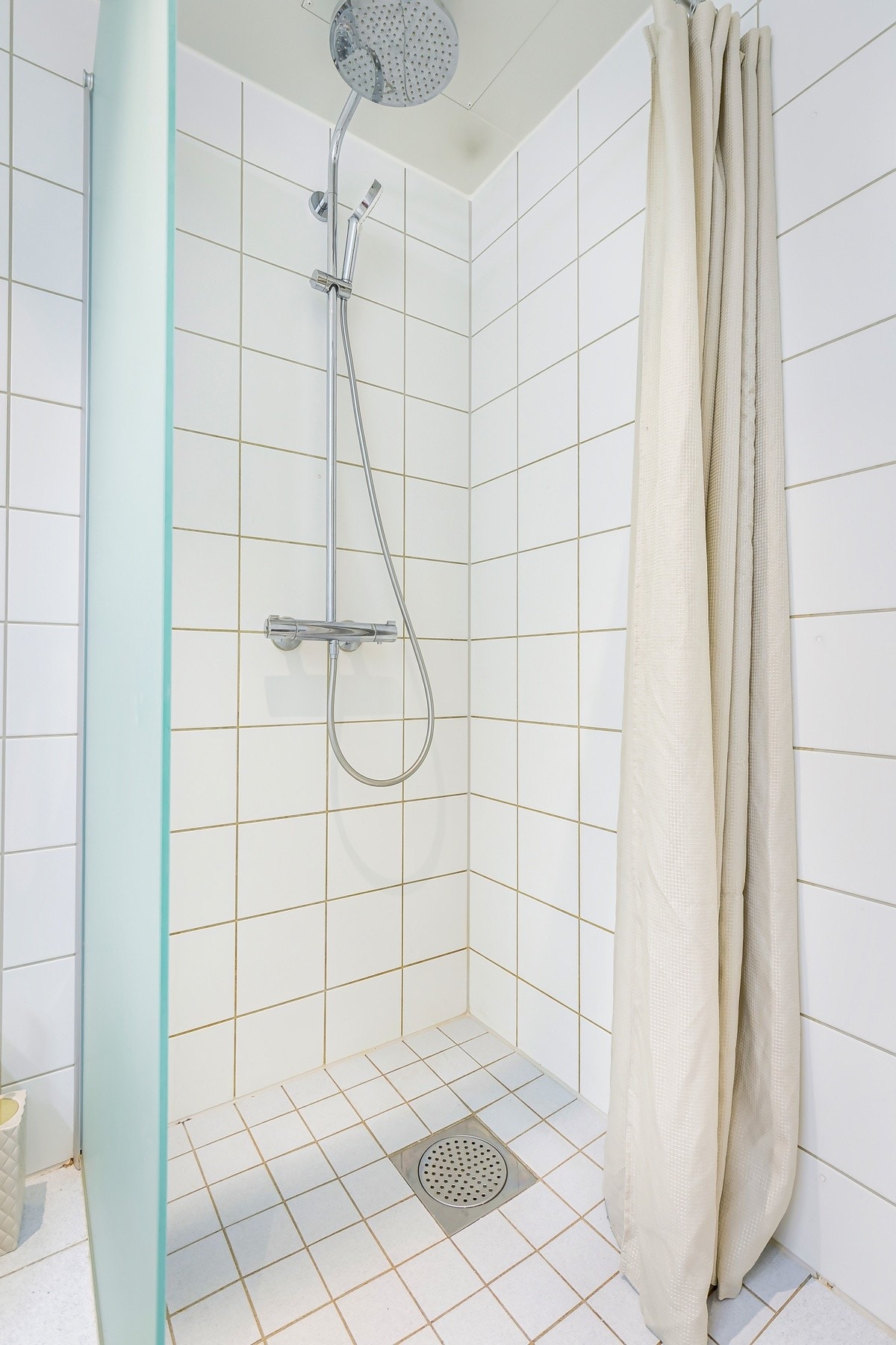 Dusjhjørne. Galleribilde