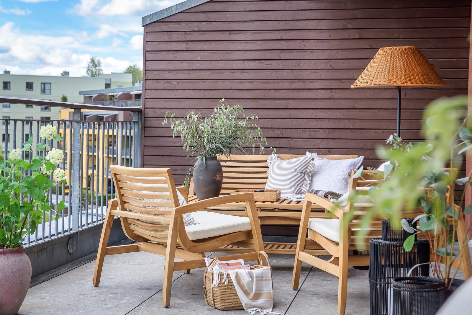 Det er god plass til både sittegrupper og diverse beplantning. Galleribilde