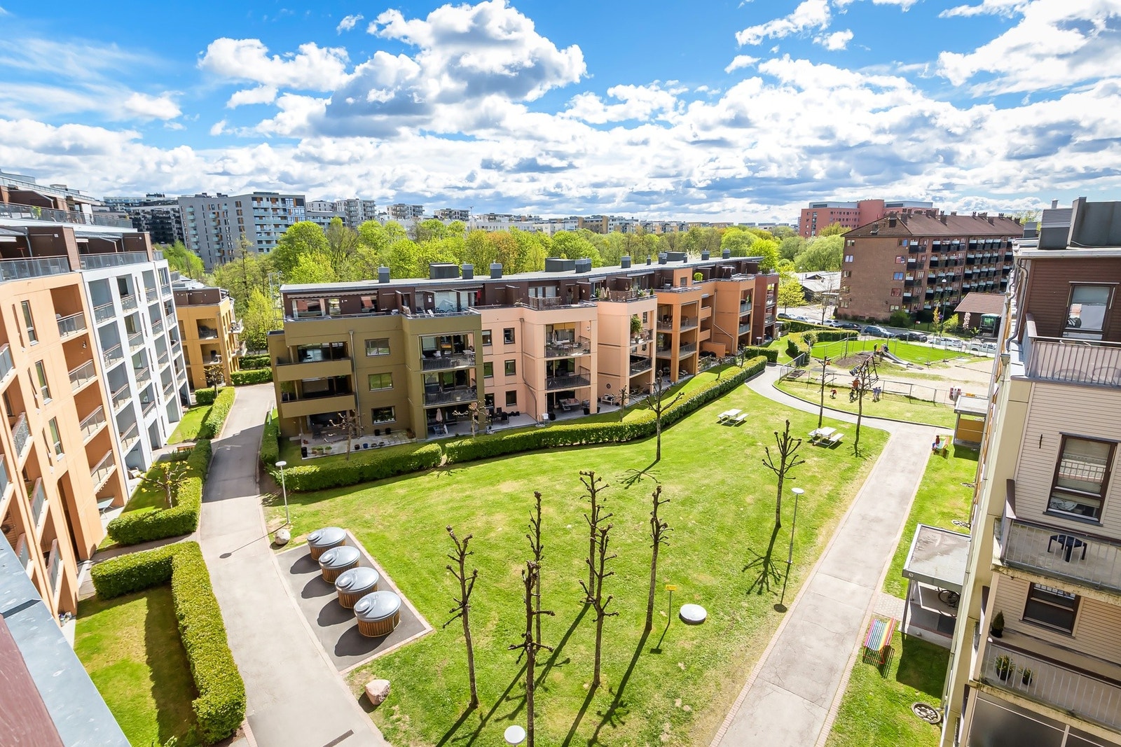 Stille og rolig beliggenhet mot indre gårdsrom. Galleribilde