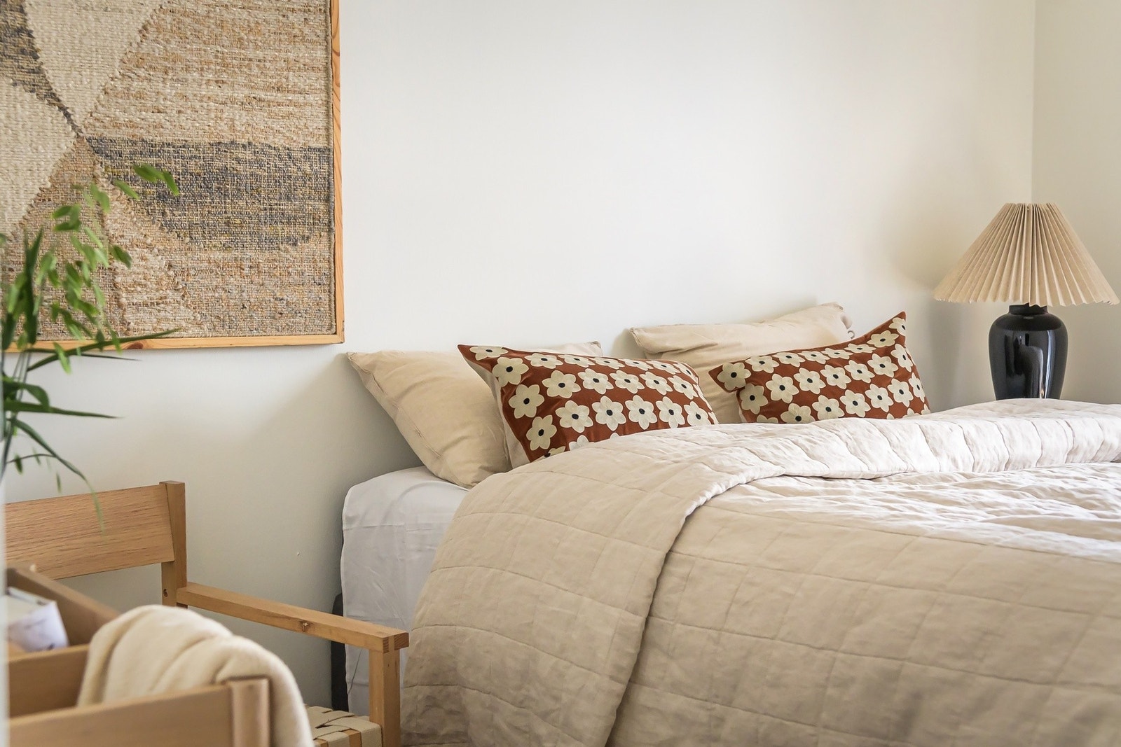 Lunt og behagelig soverom. Galleribilde