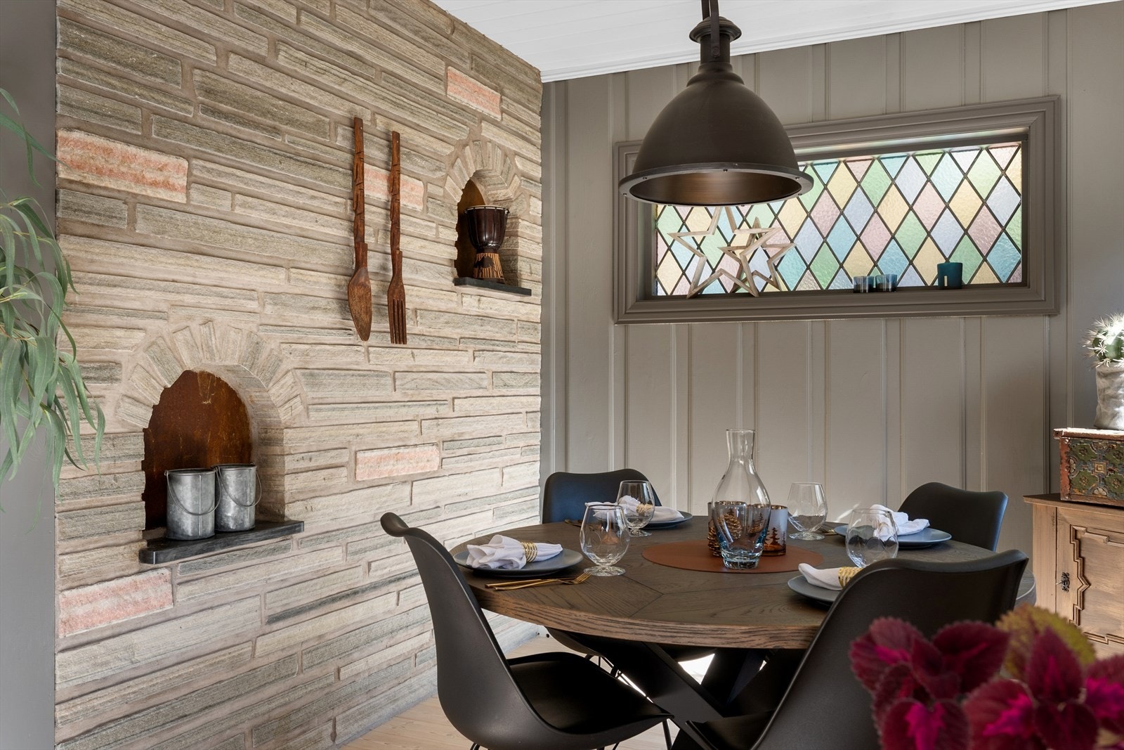 Her kan man samles til hyggelige sammenkomster. Galleribilde