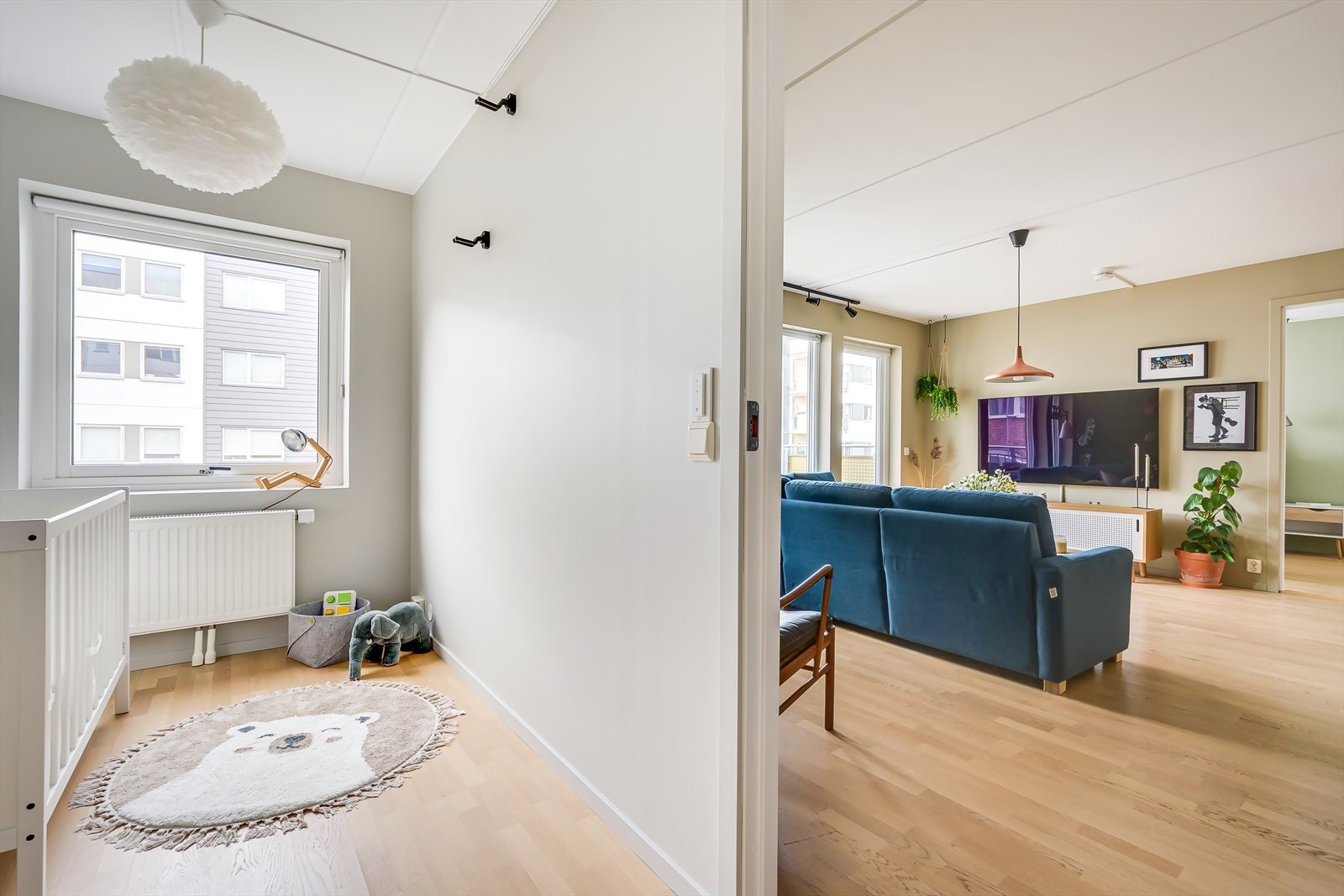 Rommet har adkomst fra stue. Galleribilde
