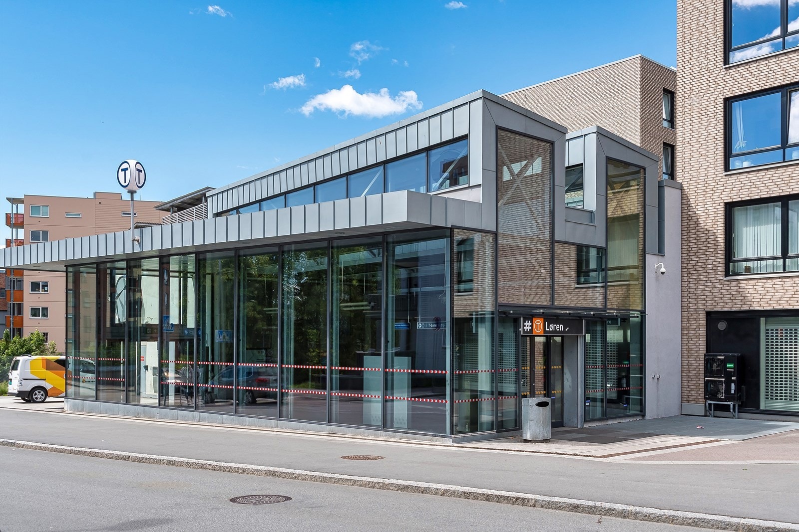 Enkel kollektivreise fra Løren T-bane. Galleribilde