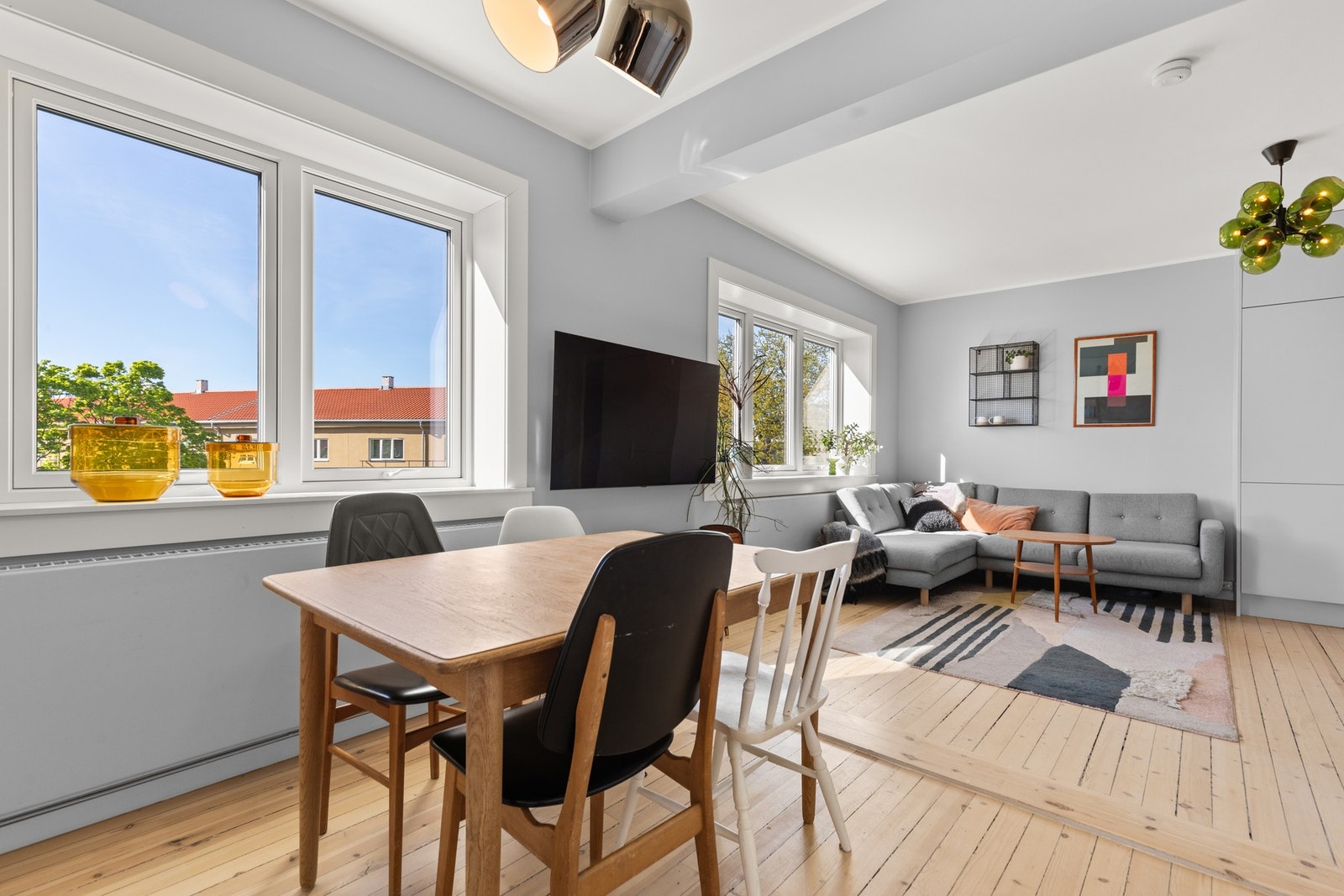 Leiligheten har mekanisk avtrekk i flere rom Galleribilde