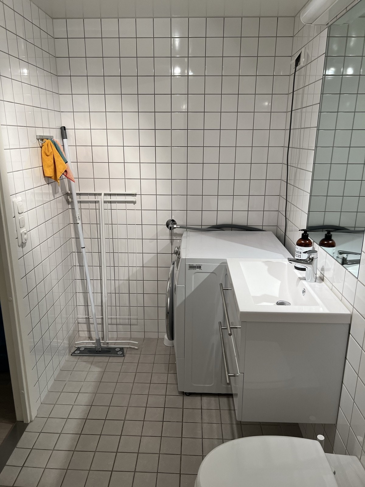 Vaskemaskin medfølger. Galleribilde