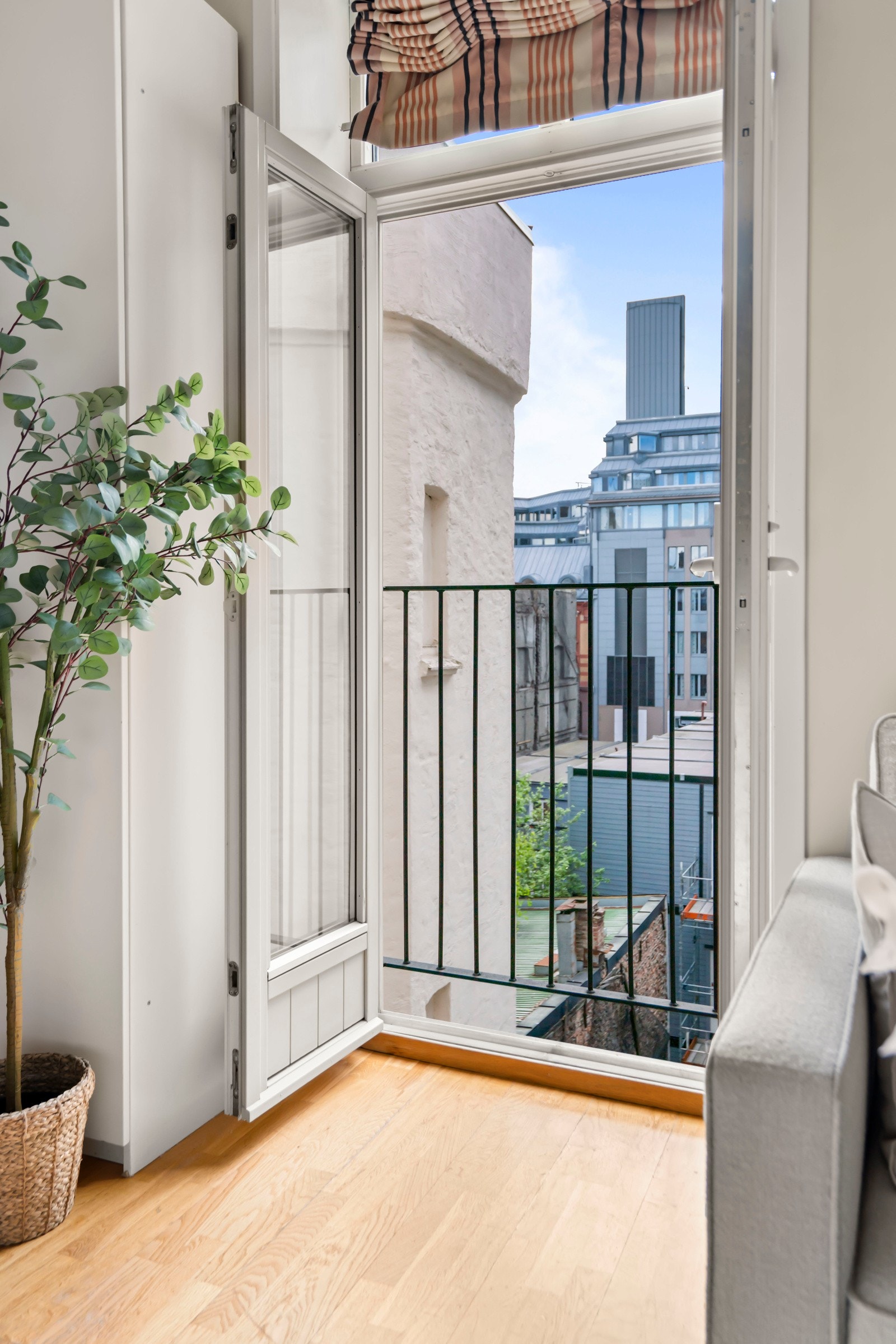 Leiligheten har franskbalkong Galleribilde
