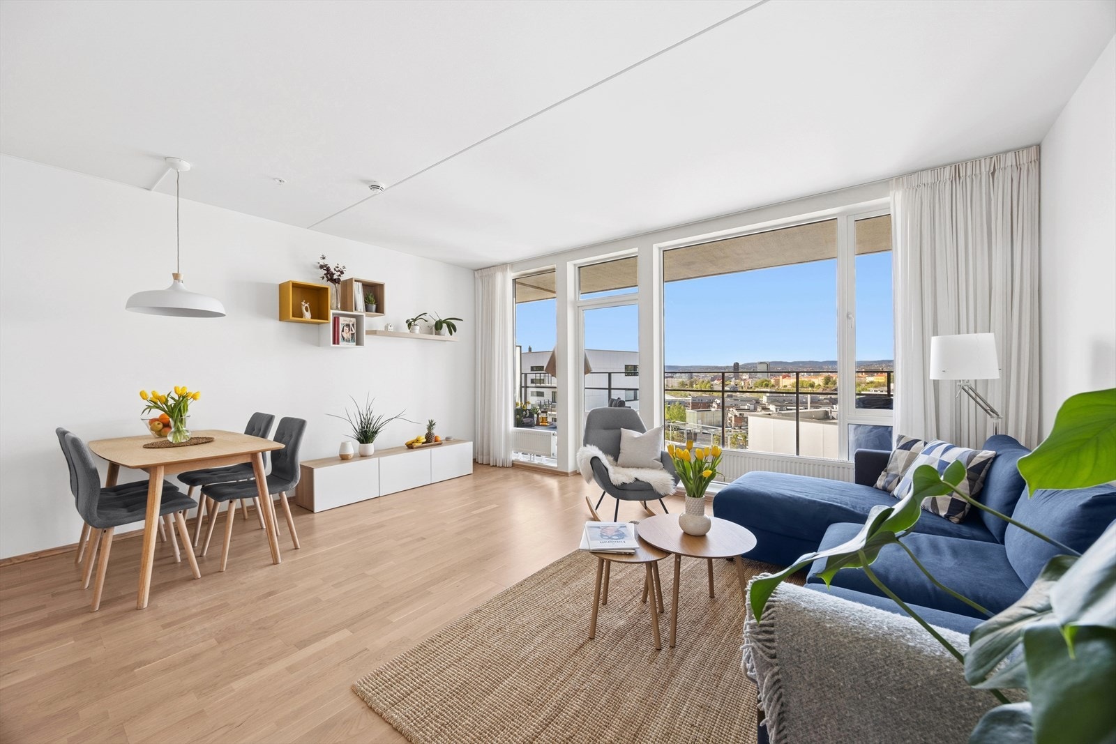 Bygget er fra 2019 og leiligheter holder en høy standard deretter. Galleribilde