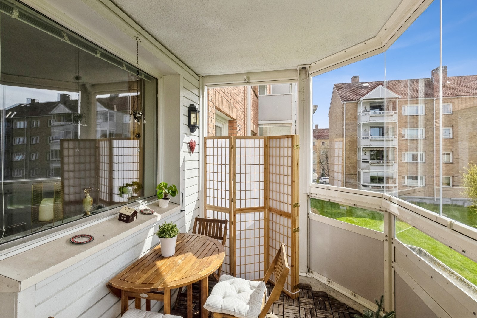 Solrik sydvestvendt balkong på ca. 8 kvm Galleribilde