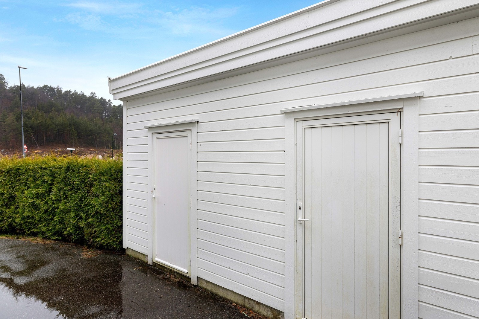 Medfølger en sportsbod på 5 kvm. Galleribilde