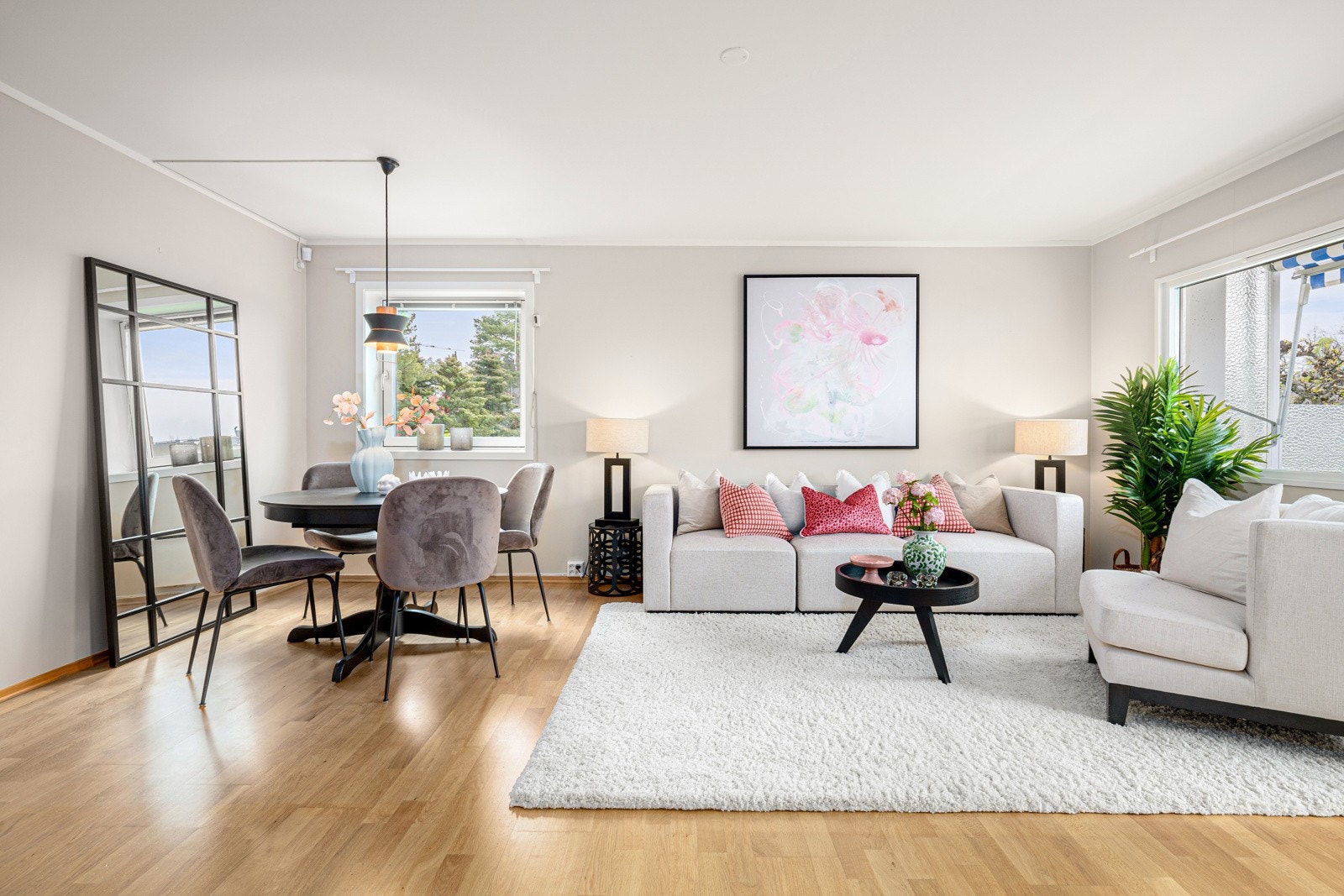 Attraktiv 3-roms endeleilighet på bakkeplan Galleribilde