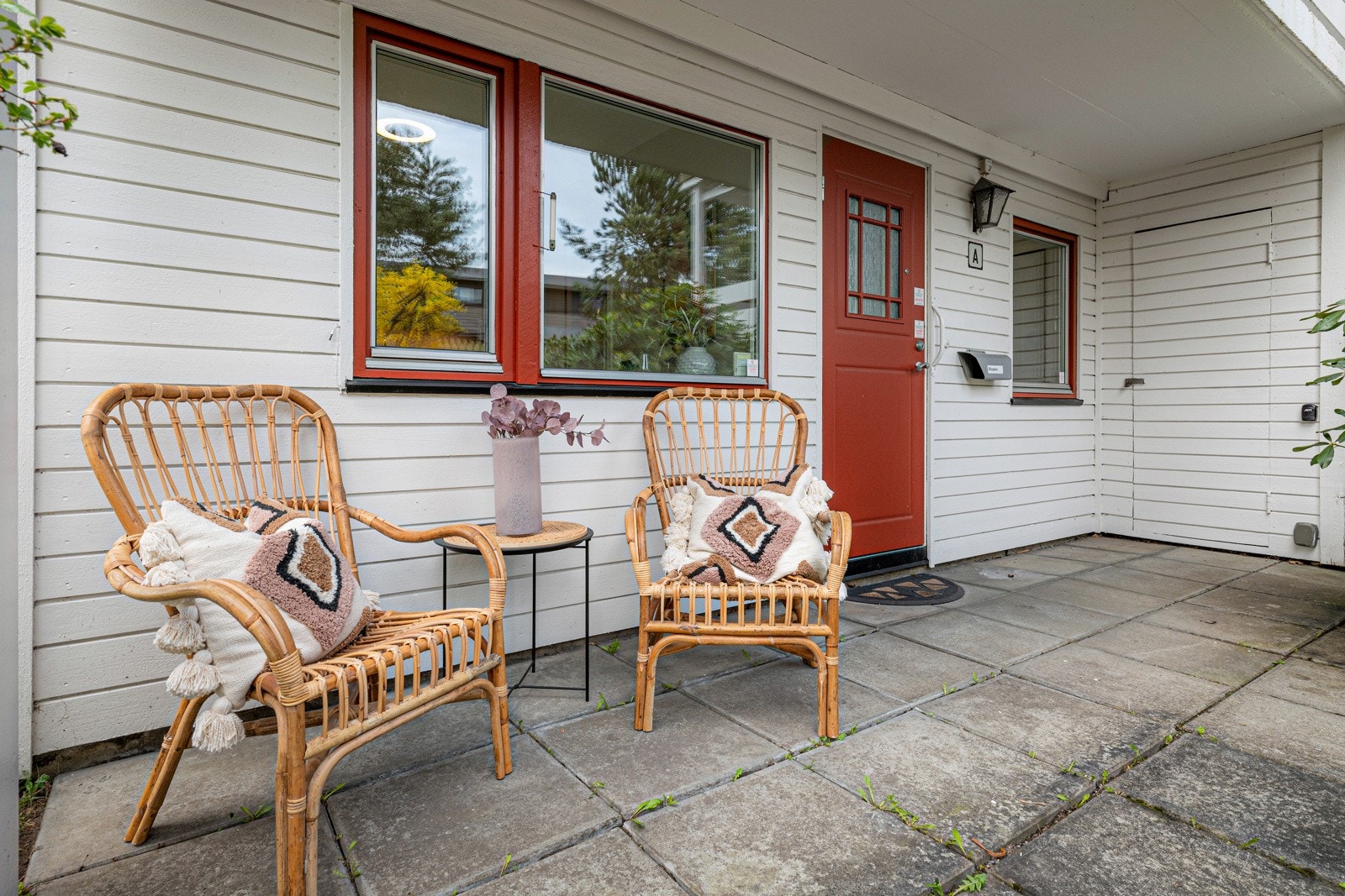 Det er utebod både i forbindelse med inngangsparti og markterrasse Galleribilde