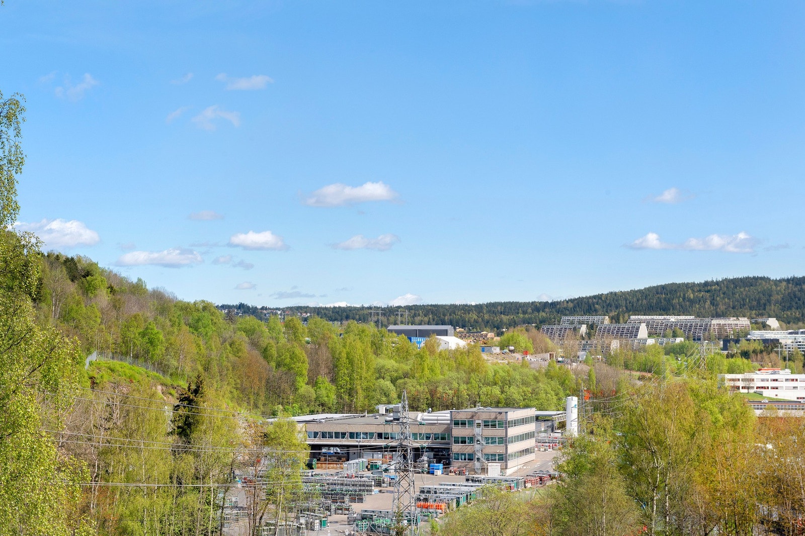 Utsikten fra balkongen. Galleribilde