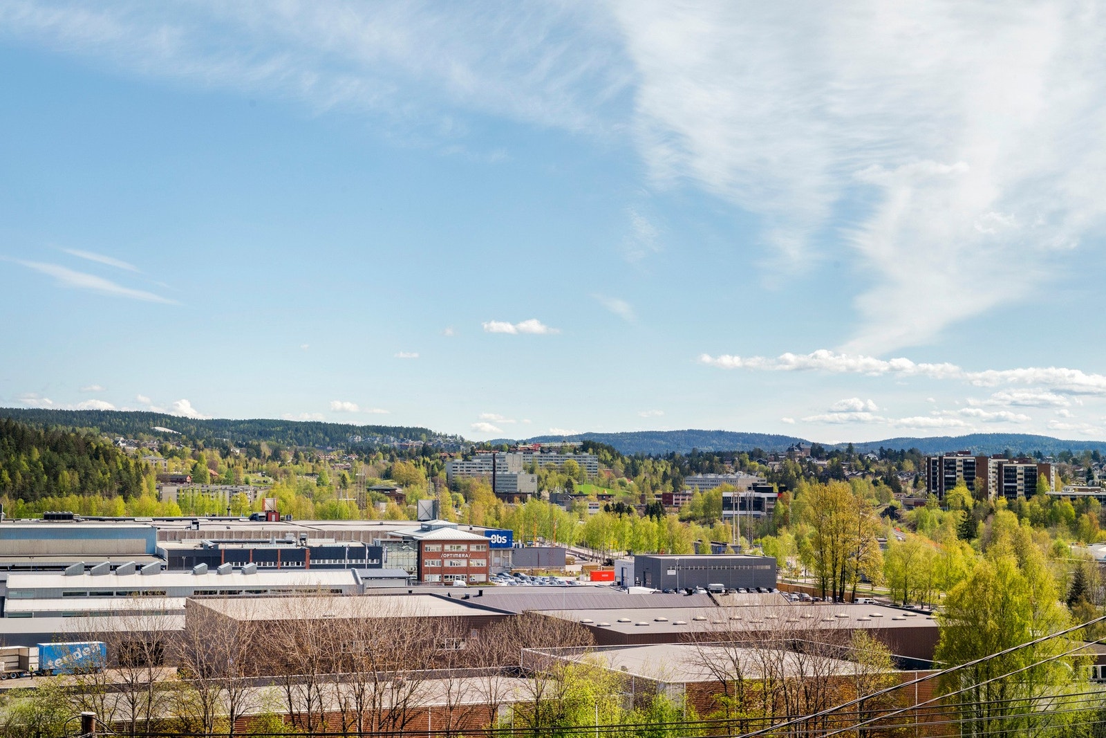 Utsikten fra balkongen. Galleribilde