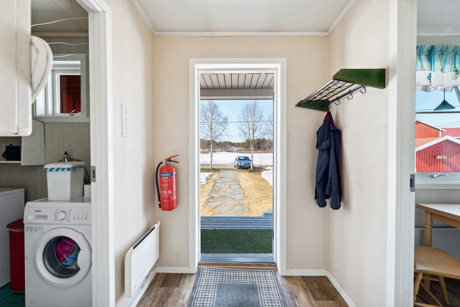 ENEBOLIG: Inngangspartiet Galleribilde