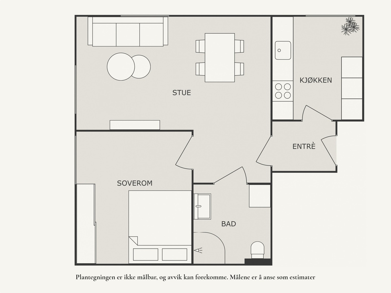 Plantegning. Galleribilde