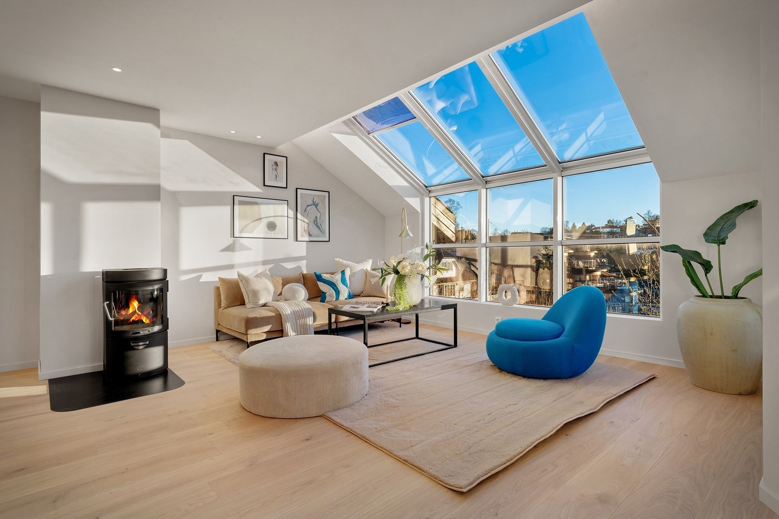 - I 2025 har el-anlegget i 1. etasje og på loft blitt oppgradert - Galleribilde