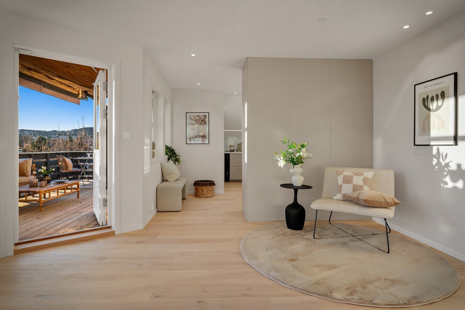 - Merk downlights i himling - Galleribilde