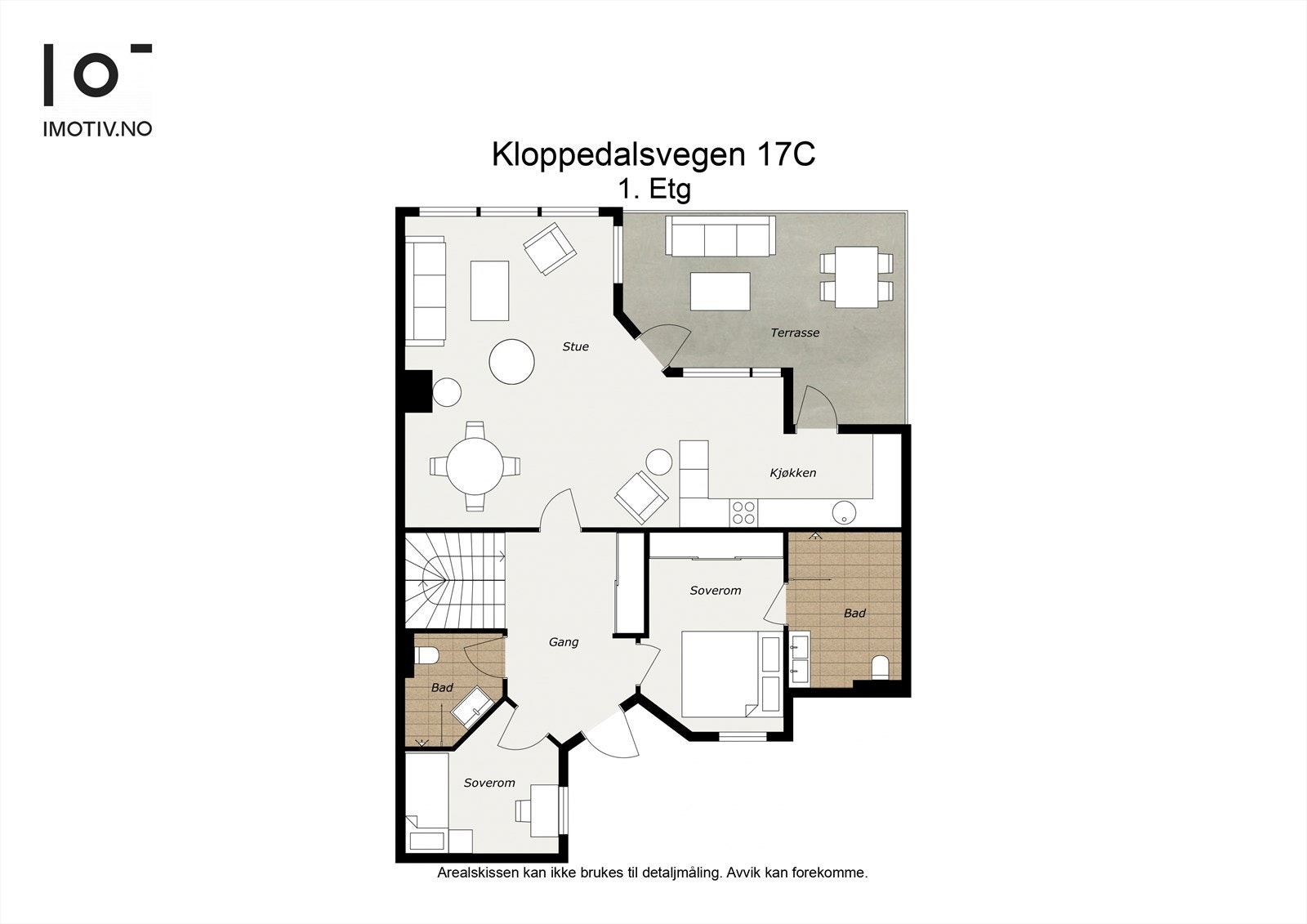 - Plantegning 1. etasje - Galleribilde