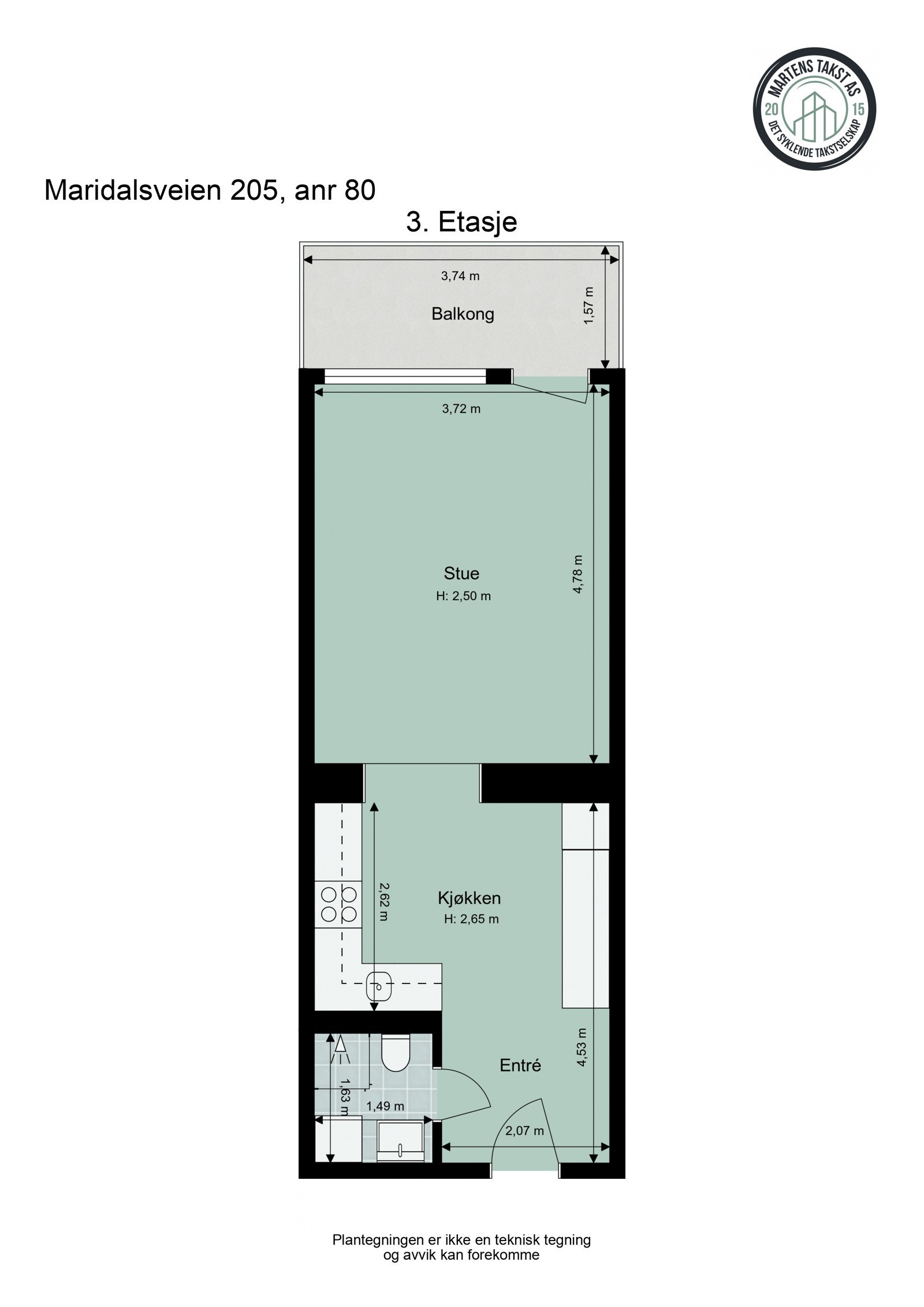 - Plantegning - Galleribilde