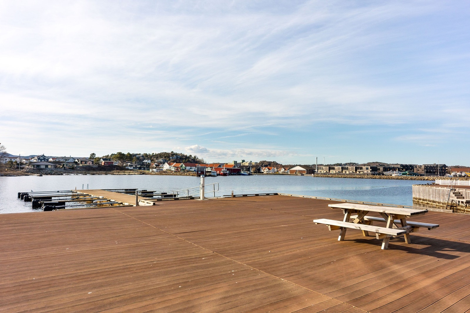 Brygga med nydelig sjøutsikt. Galleribilde