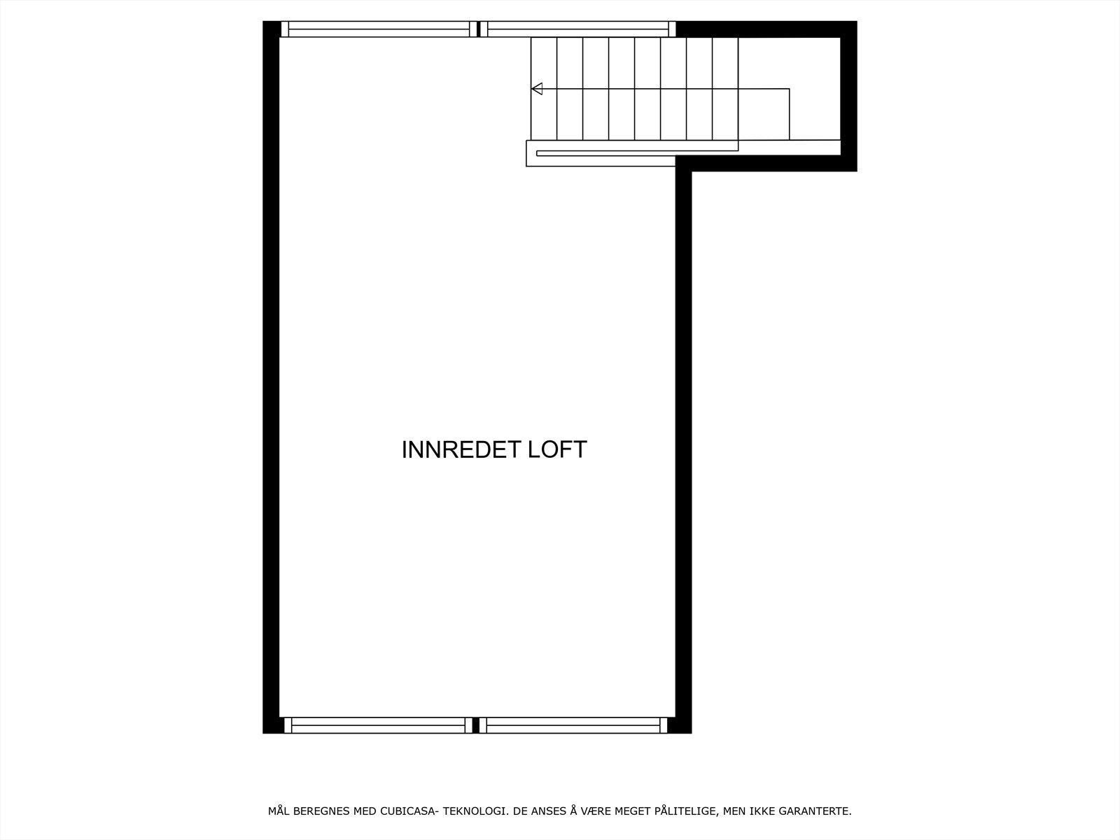 Plantegning garasje 2 etasje Galleribilde