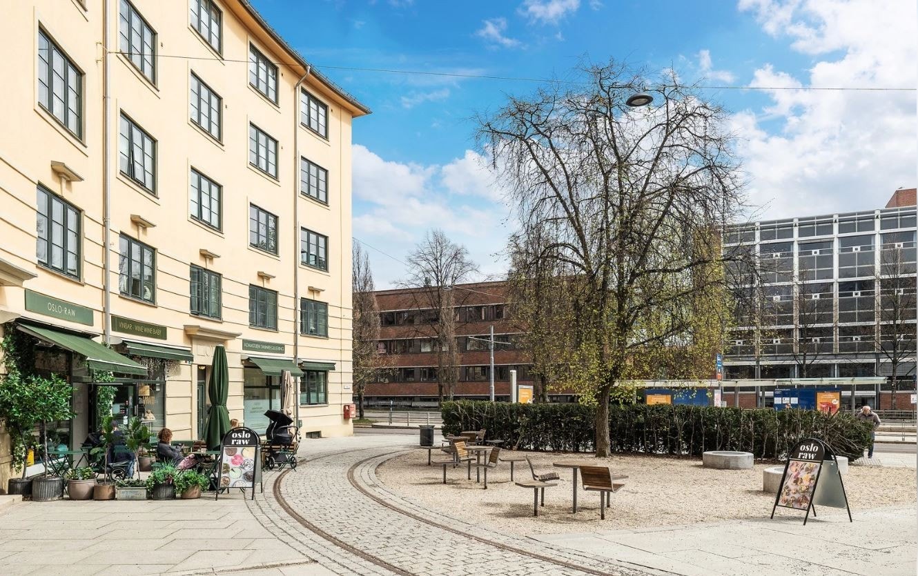 Nærmeste nabo er Oslo Raw, Baker Hansen og søndagsåpen Joker - Kiwi og Evo treningssenter ligger få minutters gange fra boligen Galleribilde