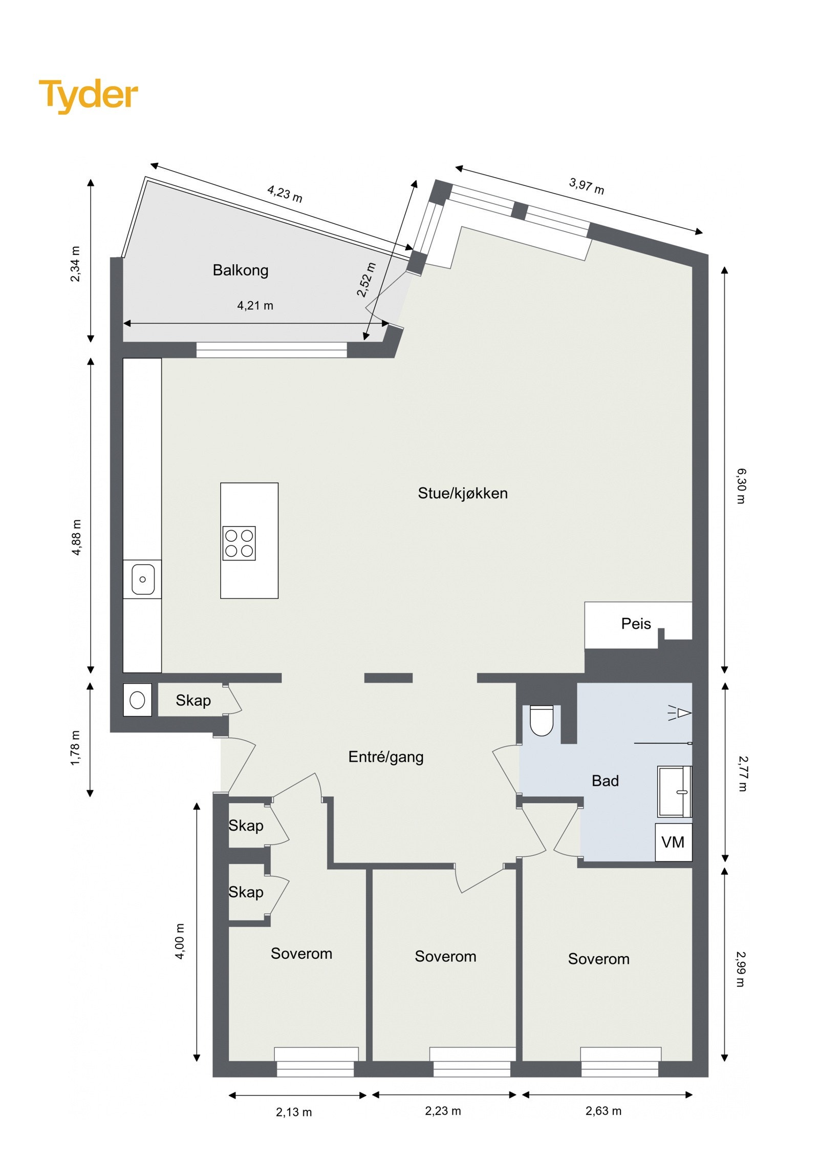 Bygdøy allé 117A - 4. Etasje Galleribilde