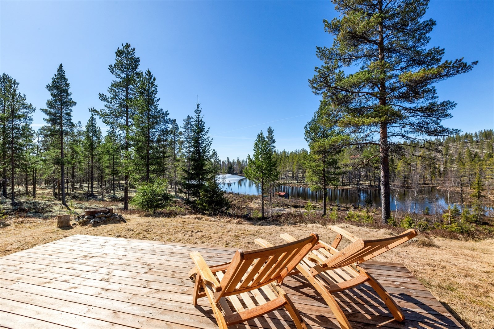 Her er det ingen naboer og stillheten er unik Galleribilde