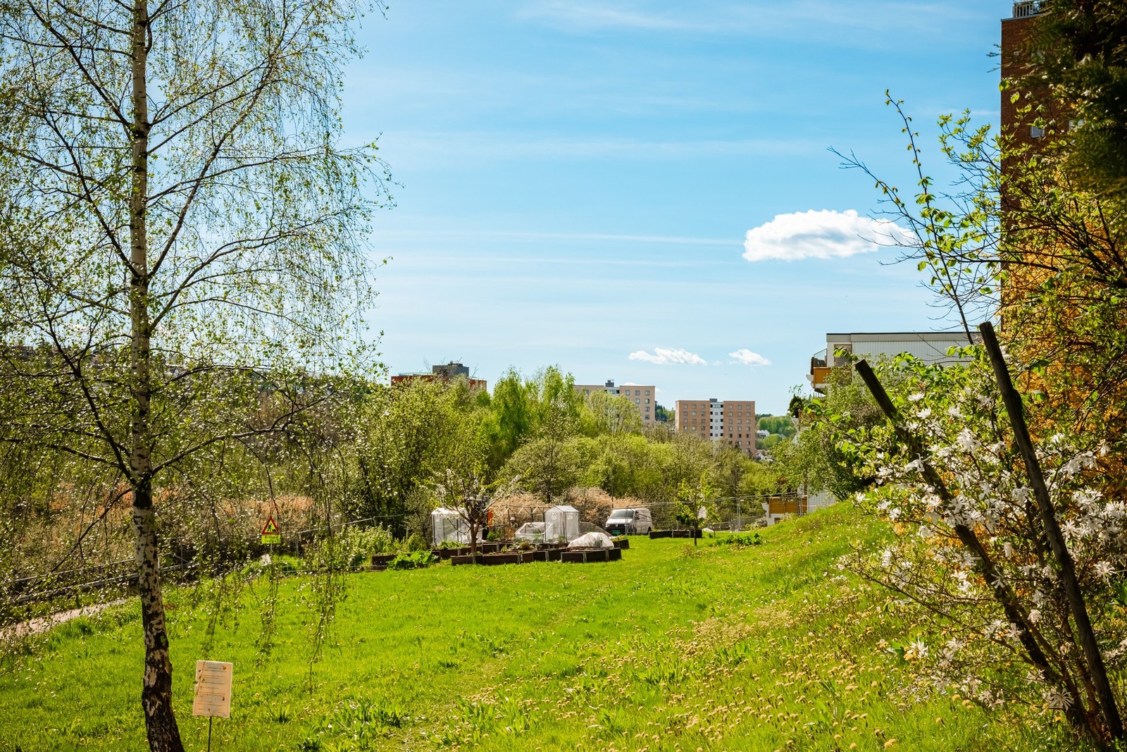 Sameiet har flotte fellesområder som Etterstadkroken vel har ansvar for. Galleribilde