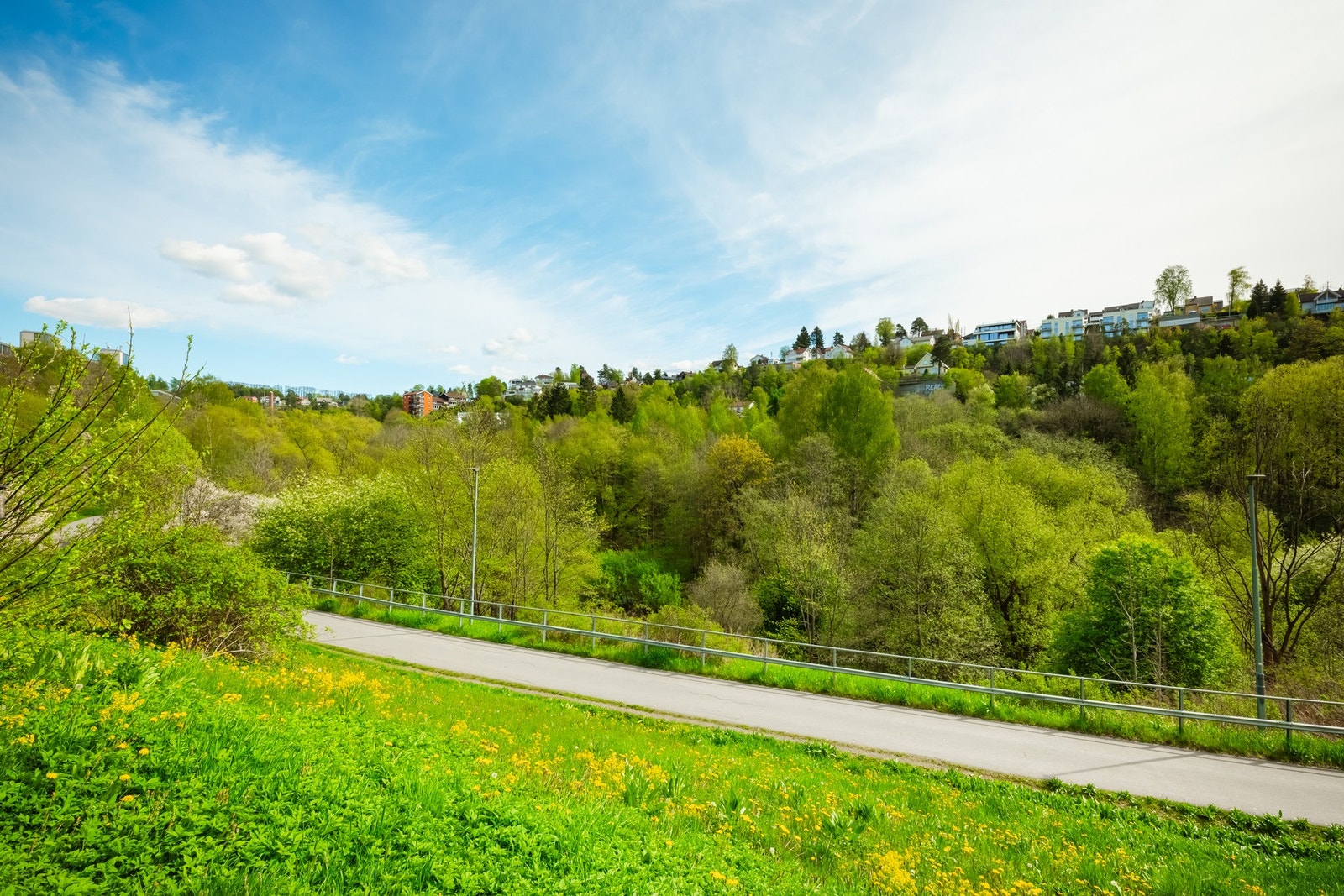 Fantastisk skjermet utsyn fra terrassen. Galleribilde