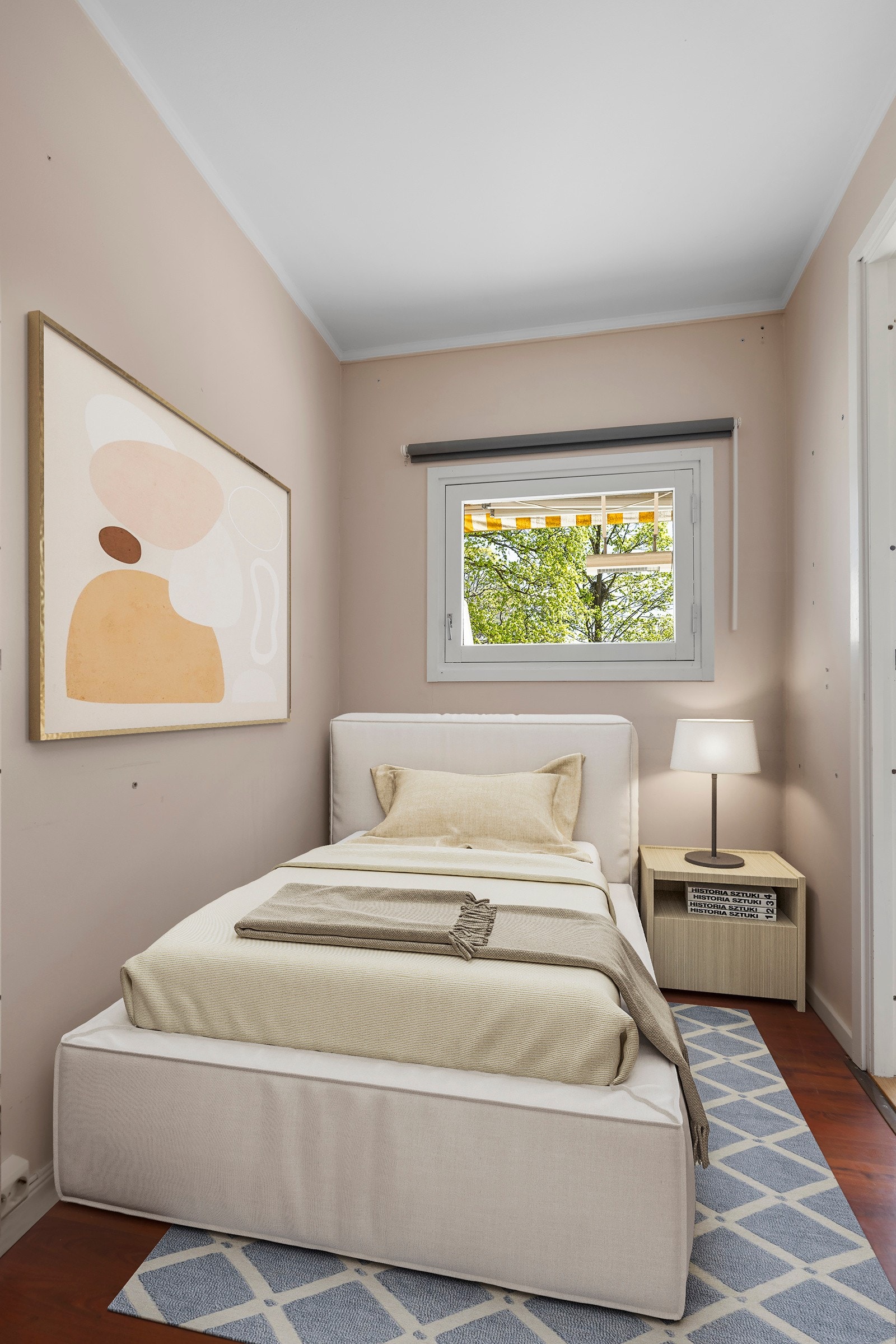 Her er det laget et illustrasjonsbilde med digitalstyling Galleribilde