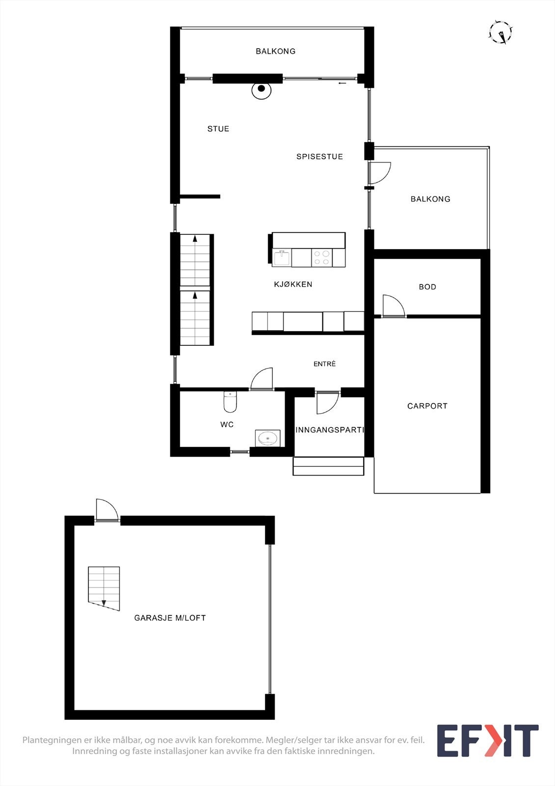Plantegning hovedplan. Galleribilde
