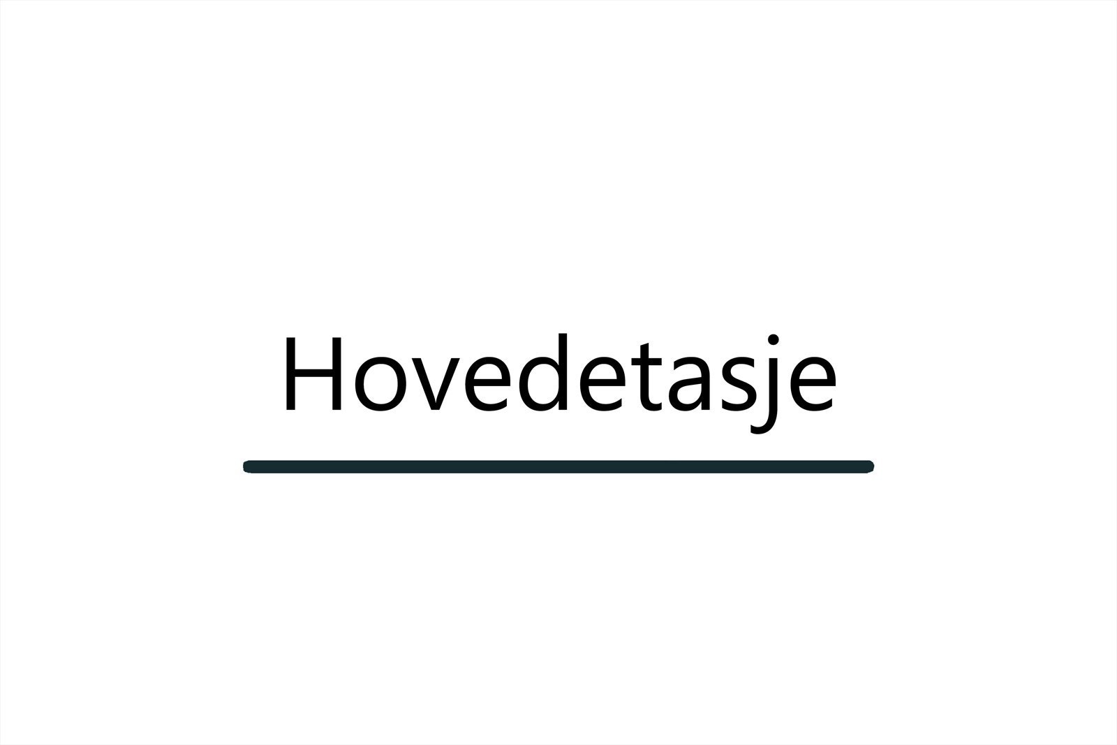 Rom i 2. etasje - Hovedetasje Galleribilde
