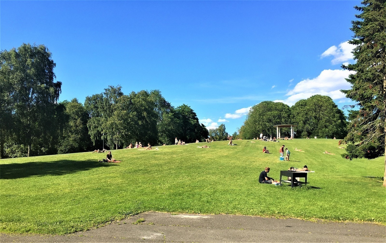Torshovparken, Chill&grill Galleribilde